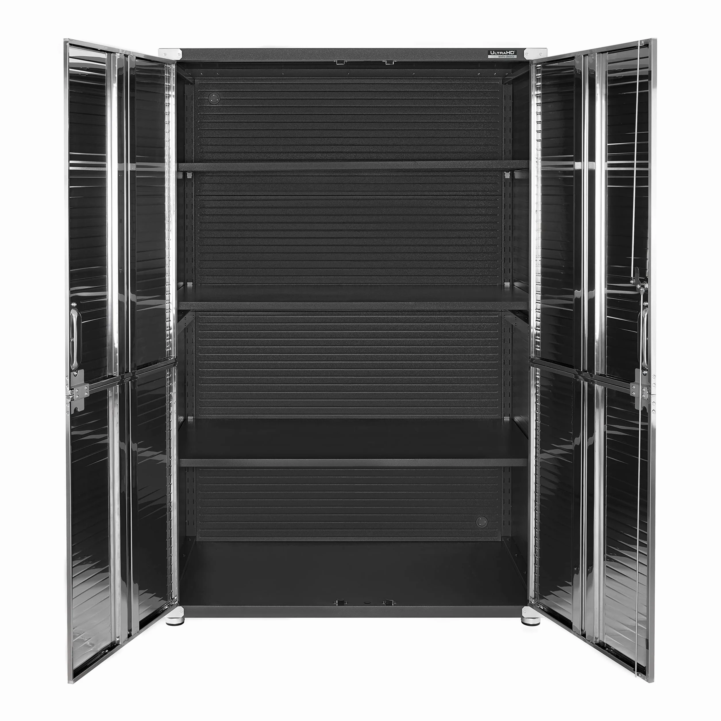 Seville Classics UltraHD Mega Gabinete de Almacenamiento 121,9 x 60,9 x 182,9 cm Grafito