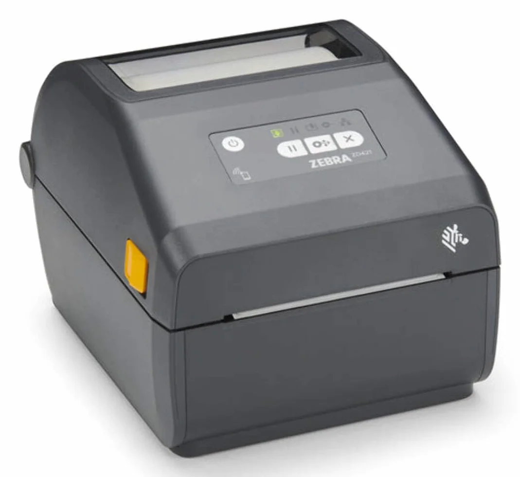 Zebra - Impresora de transferencia térmica ZD421 - Bluetooth, USB Host y Ubicación de conectividad modular - para logística, venta al por menor y salud