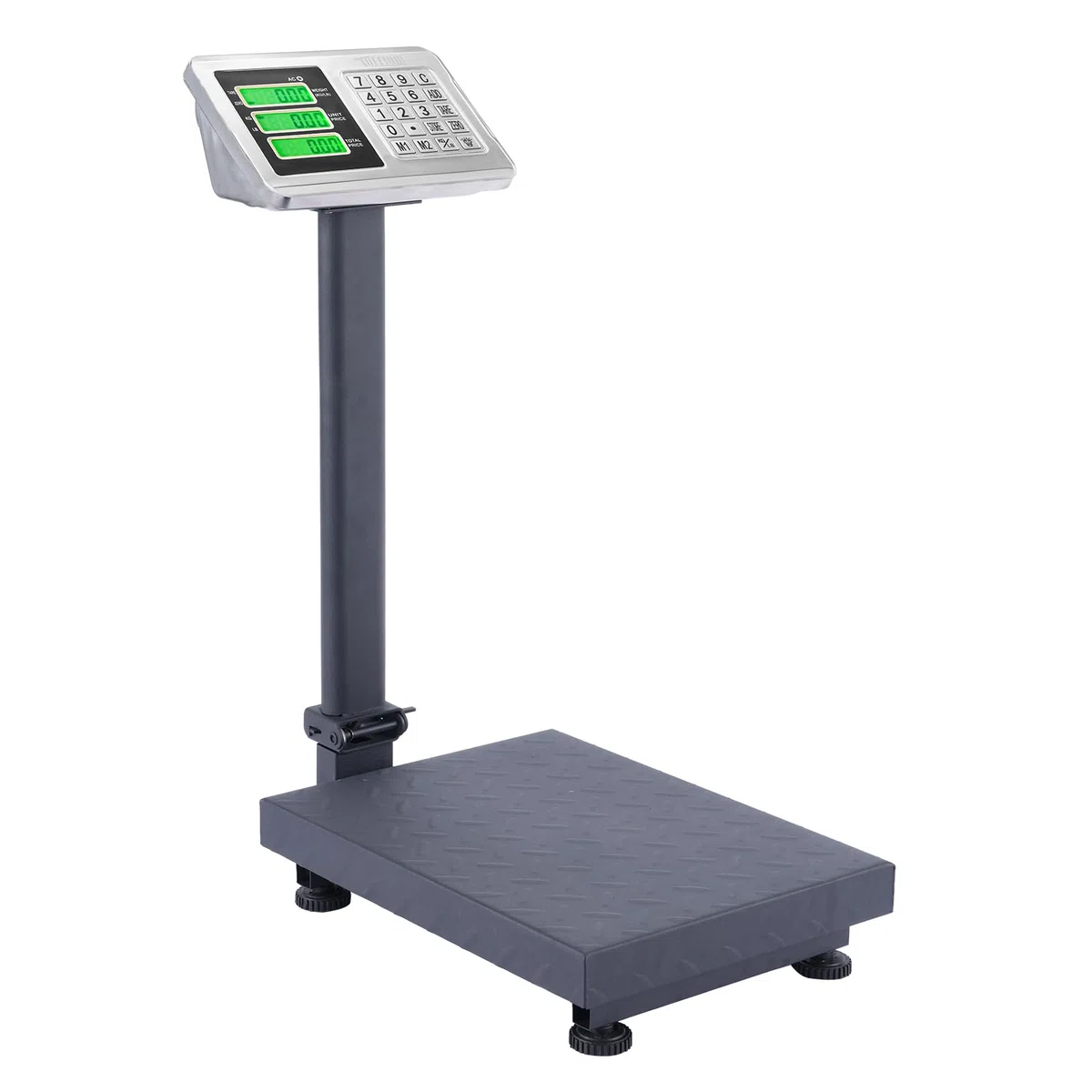 TUFFIOM 661lbs Peso Báscula electrónica de plataforma, Piso Digital Heavy Duty Plegable, Acero Inoxidable Pantalla LCD de alta definición, perfecto para equipaje envío por correo Precio del paquete
