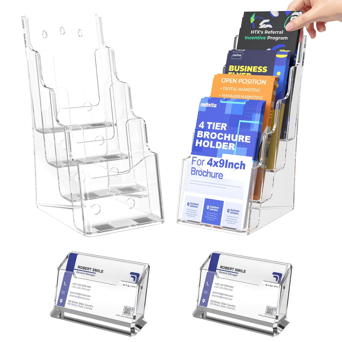 Business or Store Sign Holders