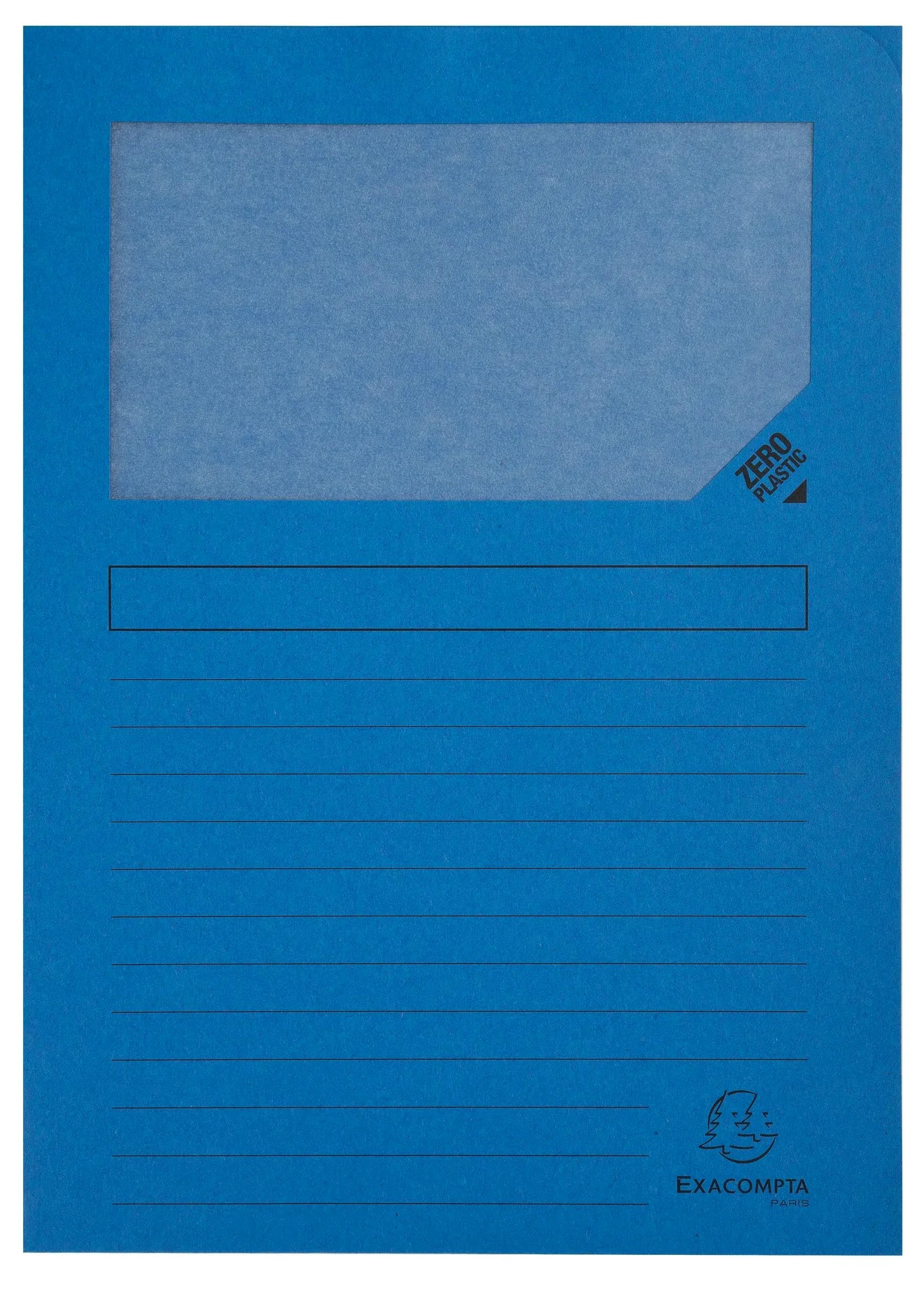 Exacompta 400 carpetas con ventana Forever® Blue Angel surtidas