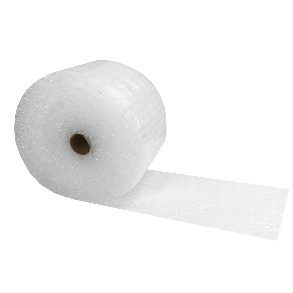 Rollo de papel de acolchado de burbujas tamaño mediano de 1,5 cm x 30,5 cm