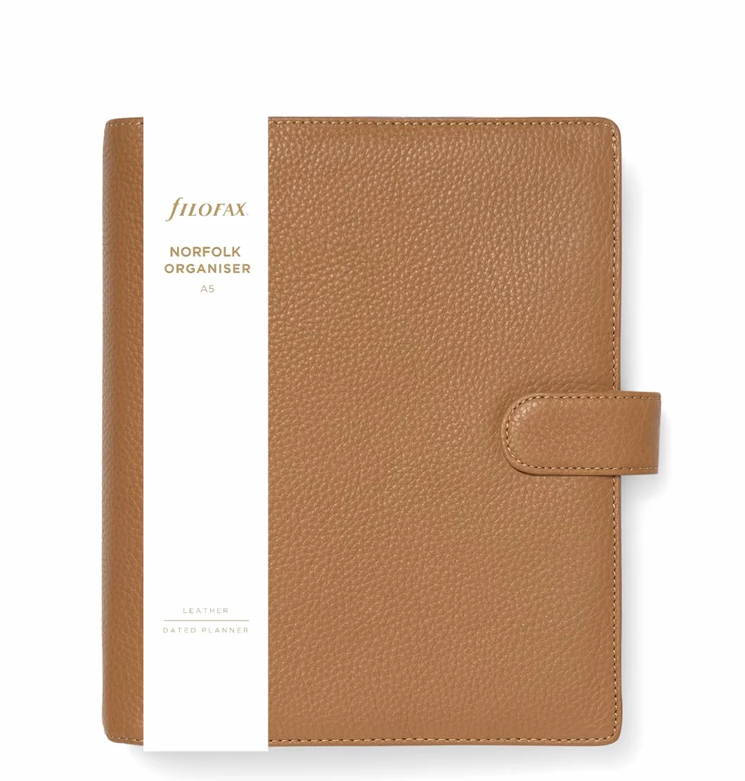 Filofax Organizador Norfolk A5, almendra