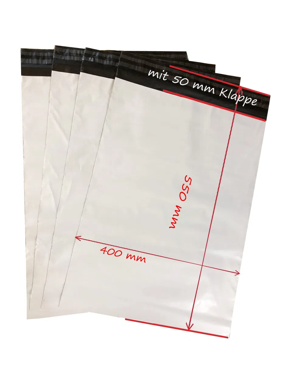 100 bolsas de envío Goodway blancas (45 x 55 cm).