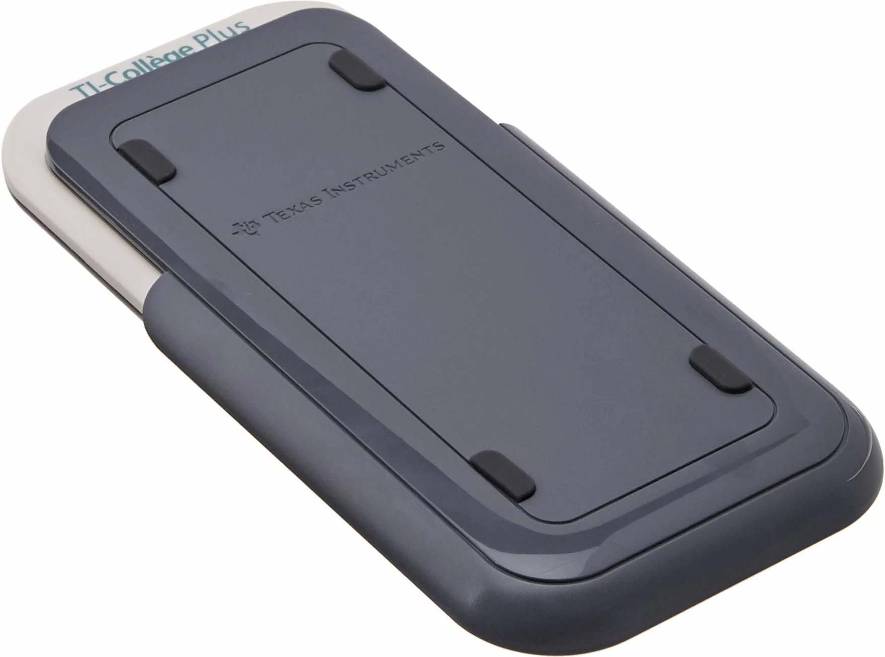 Texas Instruments TI College Plus - Calculadora científica (Panel Solar y batería), Color Azul y Blanco