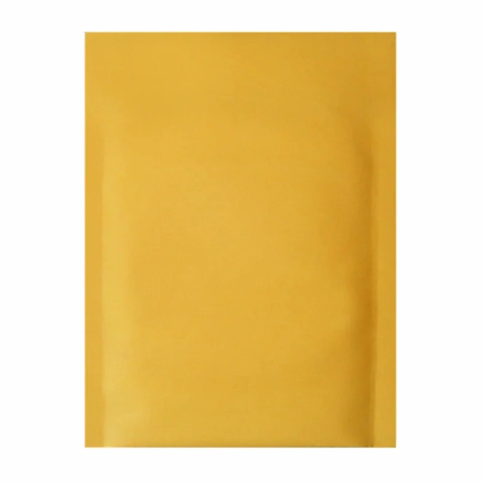 Embalaje de sobres publicitarios burbujas papel Kraft amarillo 50/100 Uds | Envío alineado polivinílico de los sobres acolchados del sello del uno mismo de los bolsos for el negocio(22X25CM 50pcs)