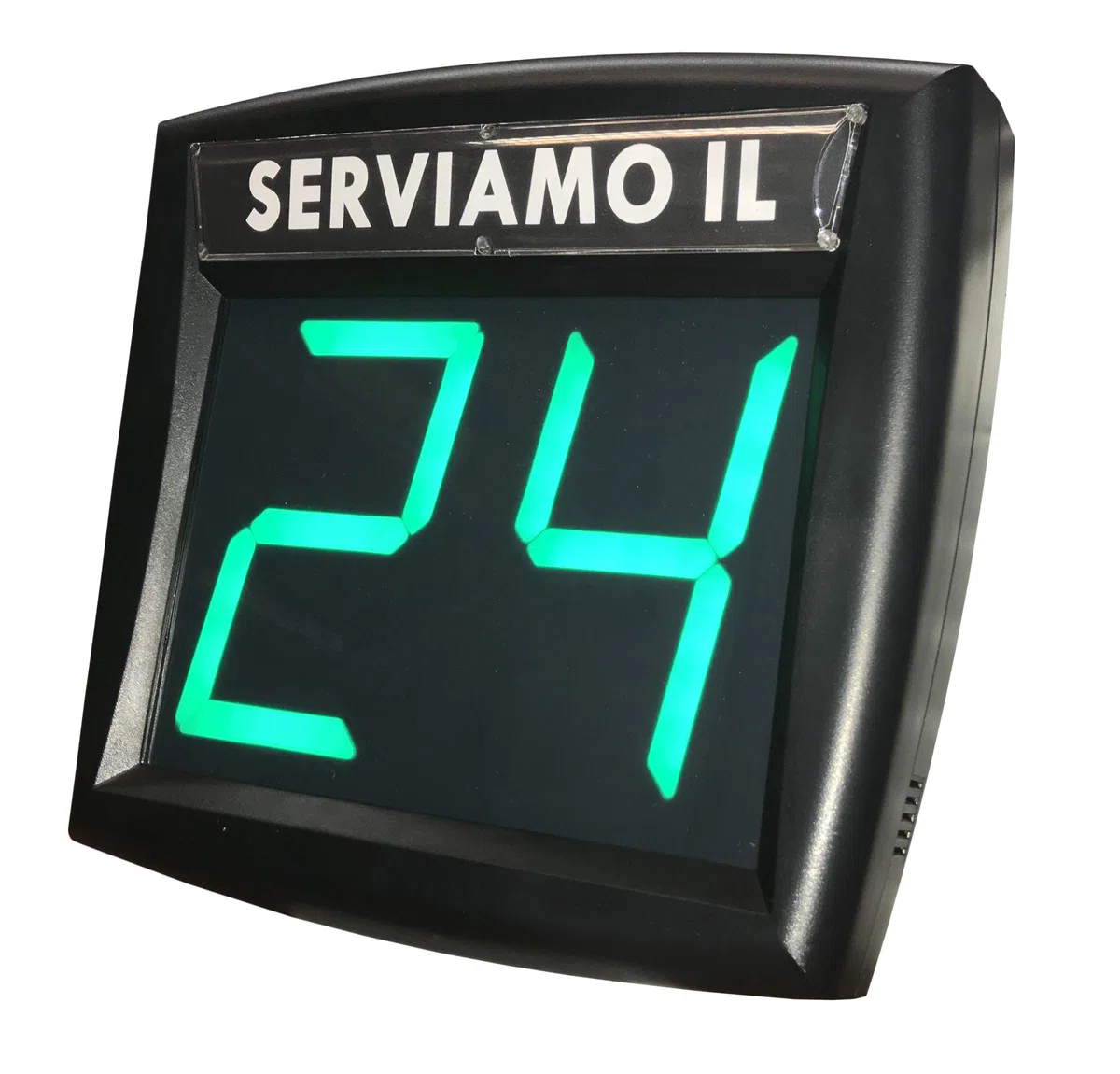 Sistema de gestión de colas completo Verde con control remoto LCD