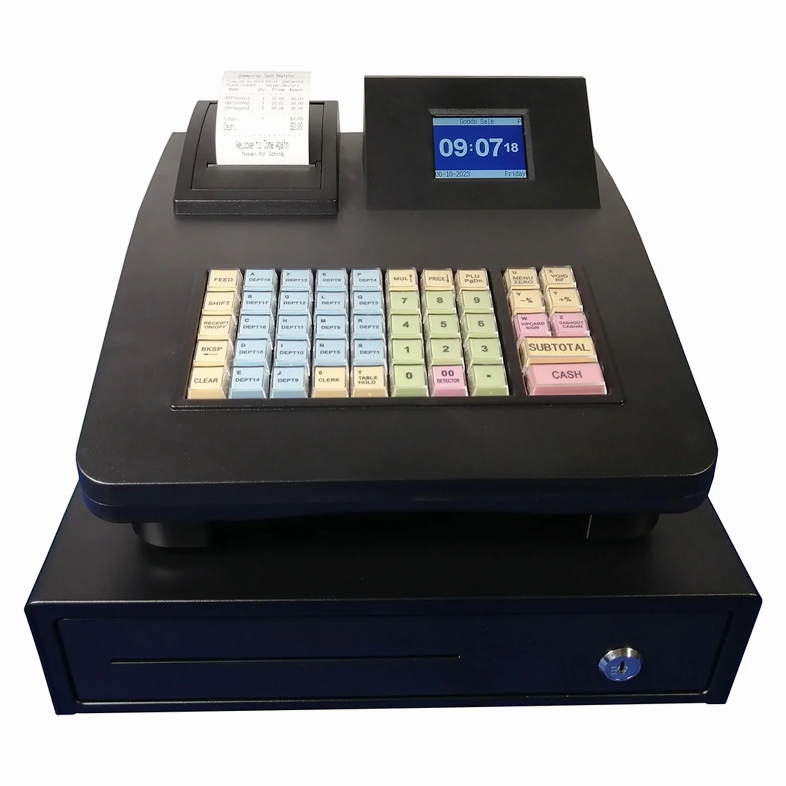 Caja registradora Máquina de Pedidos integrada intelinte for supermercado con Caja registradora