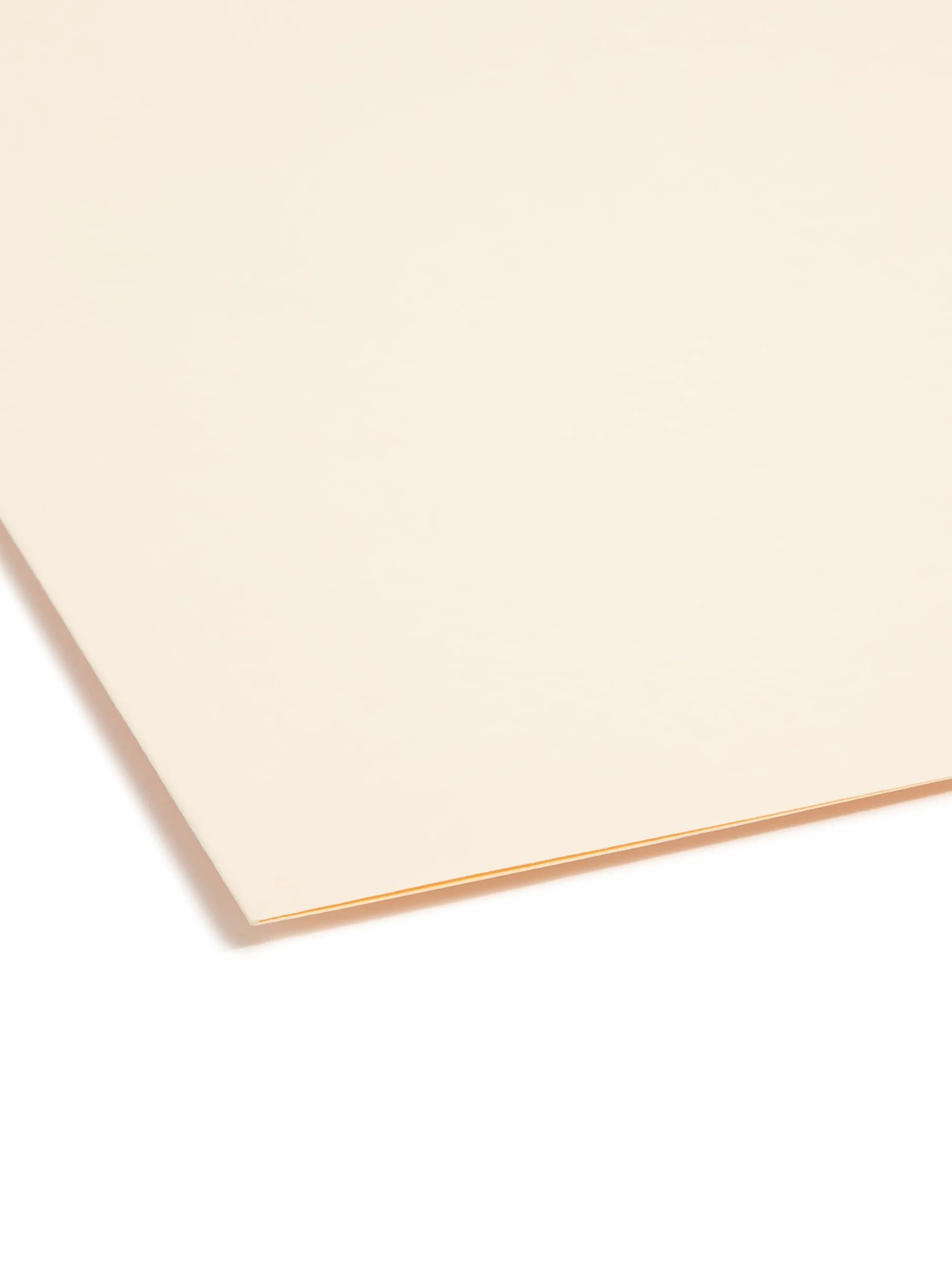 Folders, One Fastener, 1/3 Cut Assorted, Top Tab, Legal, Manila, 50/Box