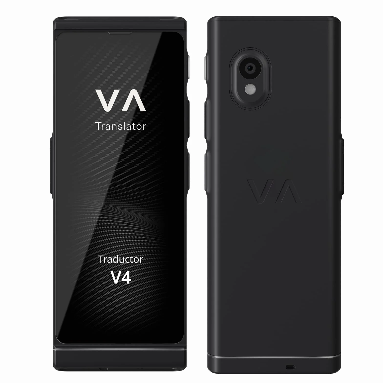 Vasco V4 Traductor | 113 idiomas |Traductor instantáneo de voz | Internet gratis de por vida para traducciones | Black Onyx