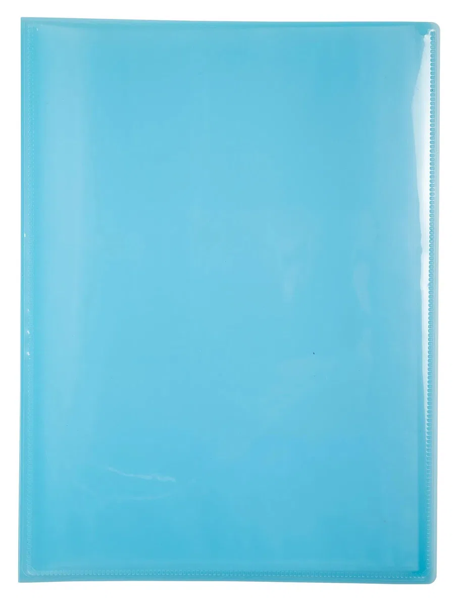 Exacompta - Ref. 5839E Kreacover Pastel - Caja de 10 fundas de documentos personalizable (30 fundas de cristal liso, 60 vistas, para A4, 24 x 32 cm, tapa de polipro semirrígida)