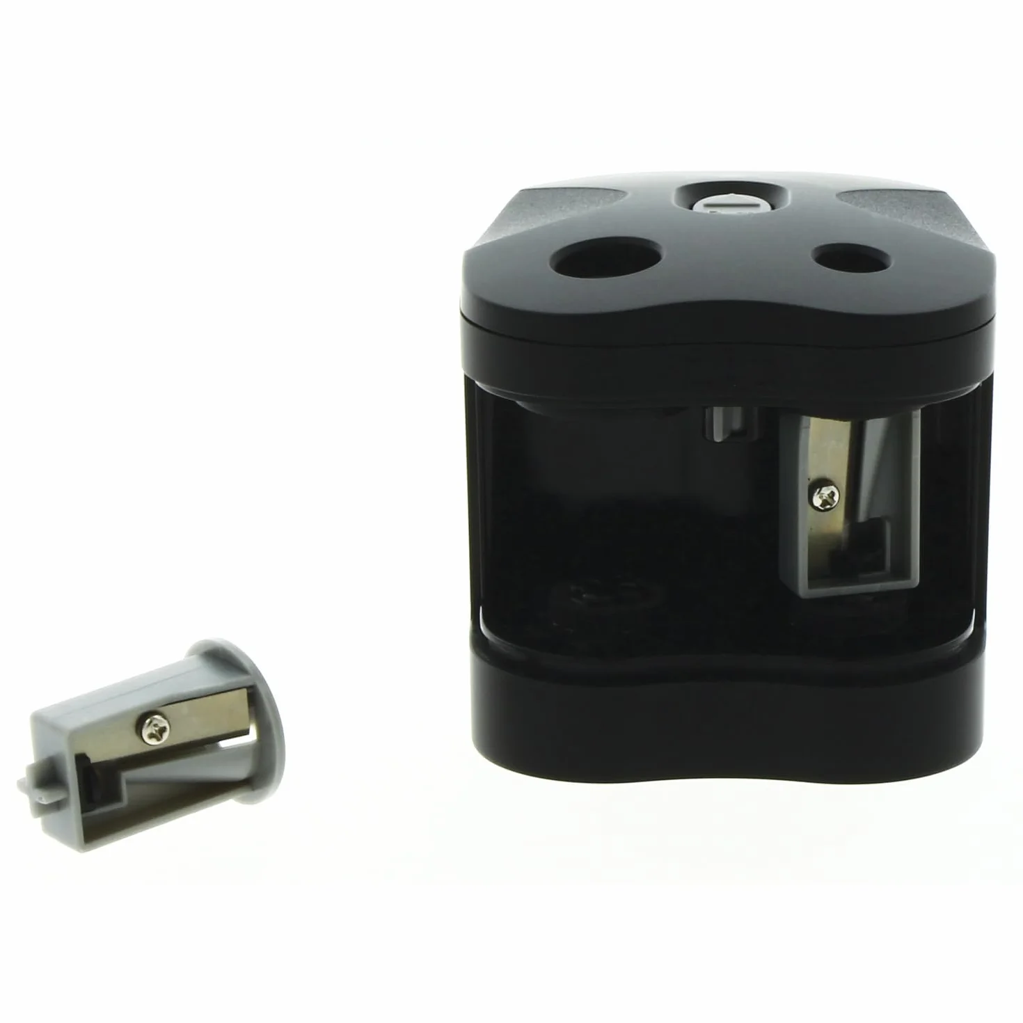 Derwent 2302332 - Sacapuntas Eléctrico de Doble Orificio, Calidad Profesional
