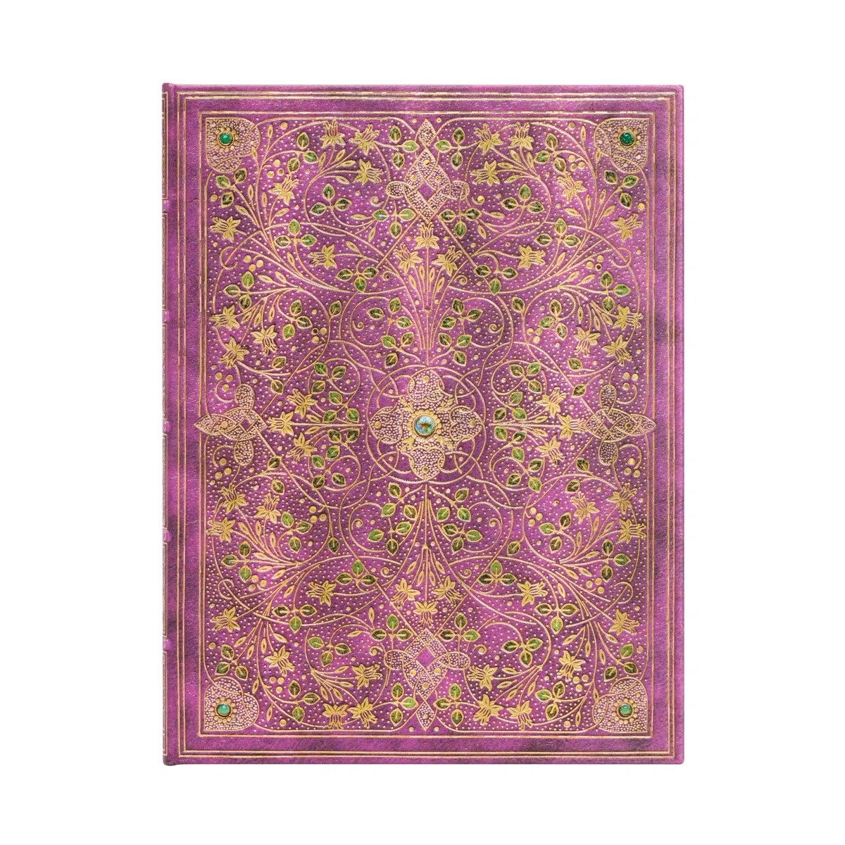 Diamond Jubilee (Sangorski & Sutcliffe) Ultra Lined Hardcover Journal: Hardcover, 120 gsm, ribbon marker, memento pouch, elastic closure, book edge printing