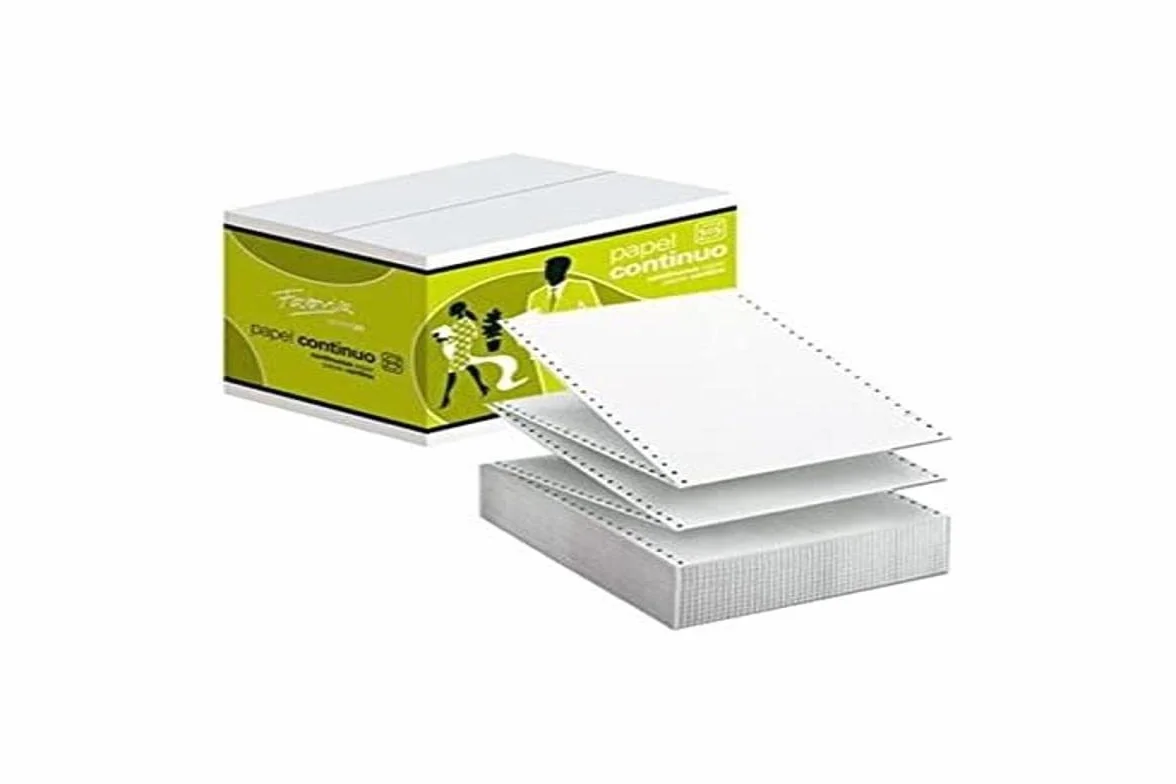 Fabrisa 1241012 - Caja de 2500 hojas de papel continuo, 1 hoja, 240 x 11"