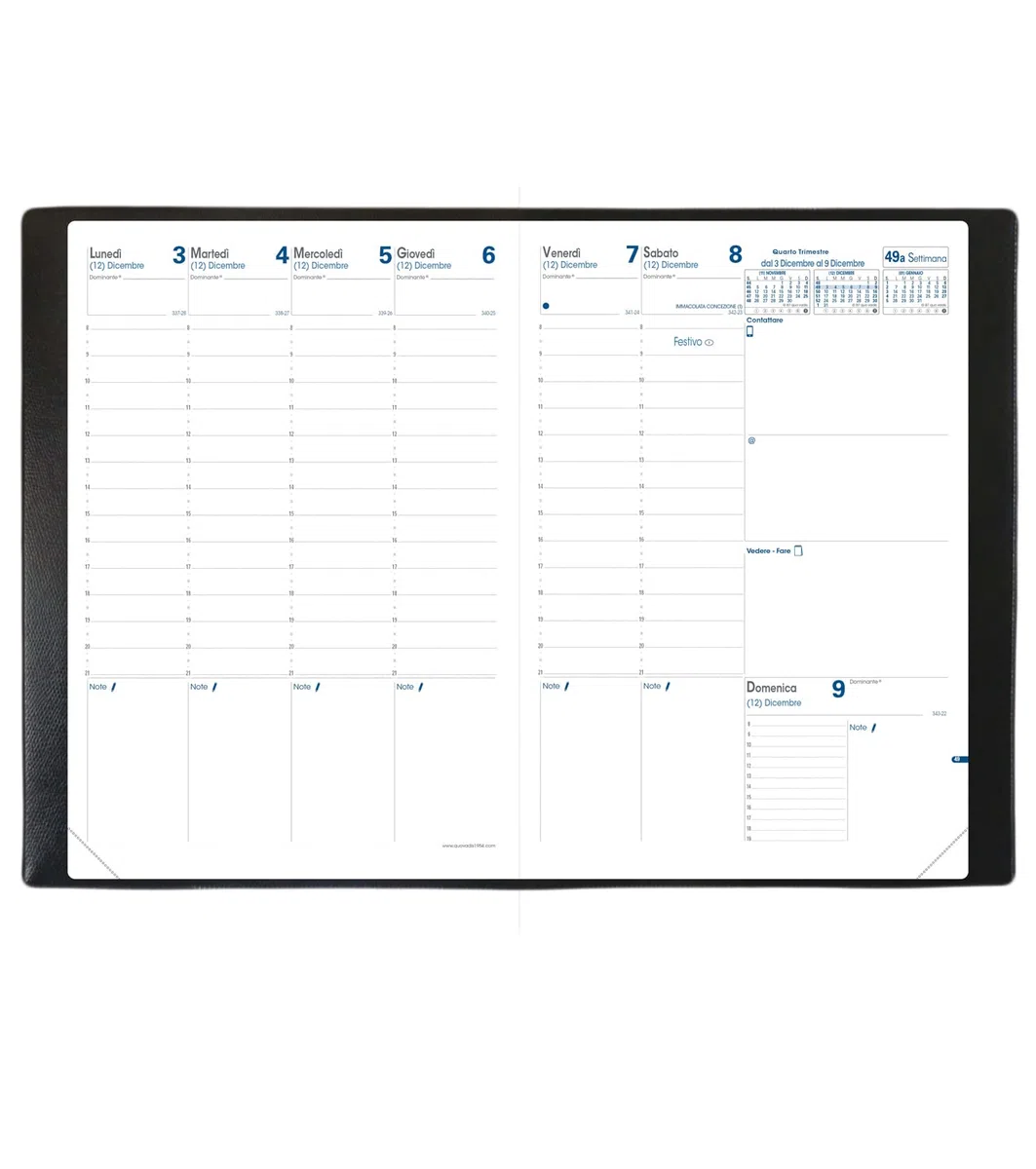 Quo Vadis 02423017 M² Agenda
