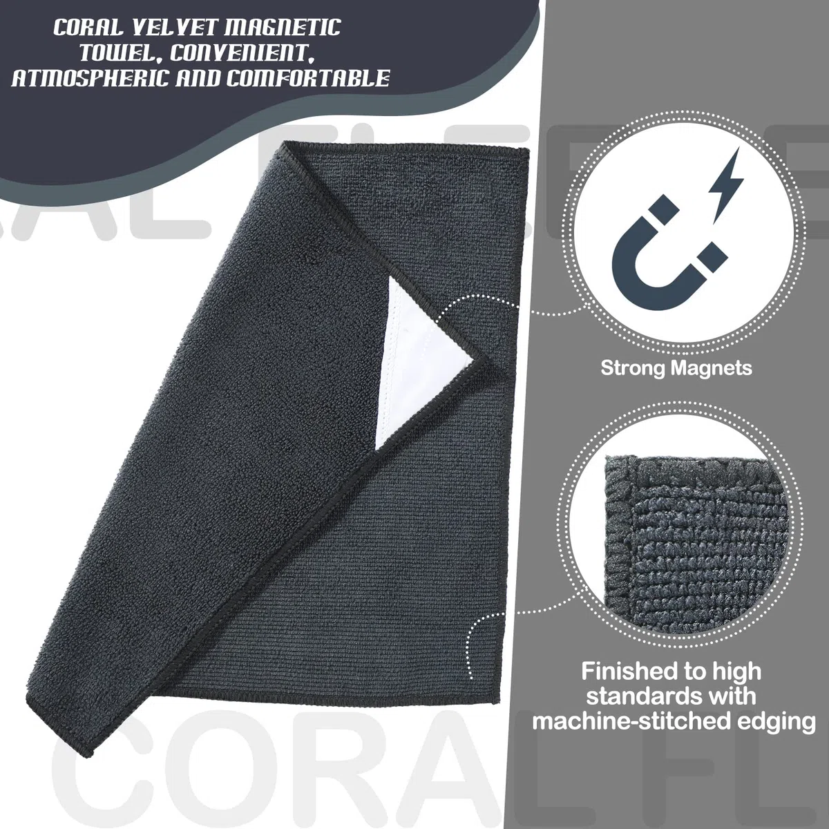 Gerrii 16 borradores magnéticos de limpieza en seco para pizarras blancas, compatibles con la mayoría de pizarras blancas, paño de microfibra reutilizable, borrador de pizarra blanca para pantallas de