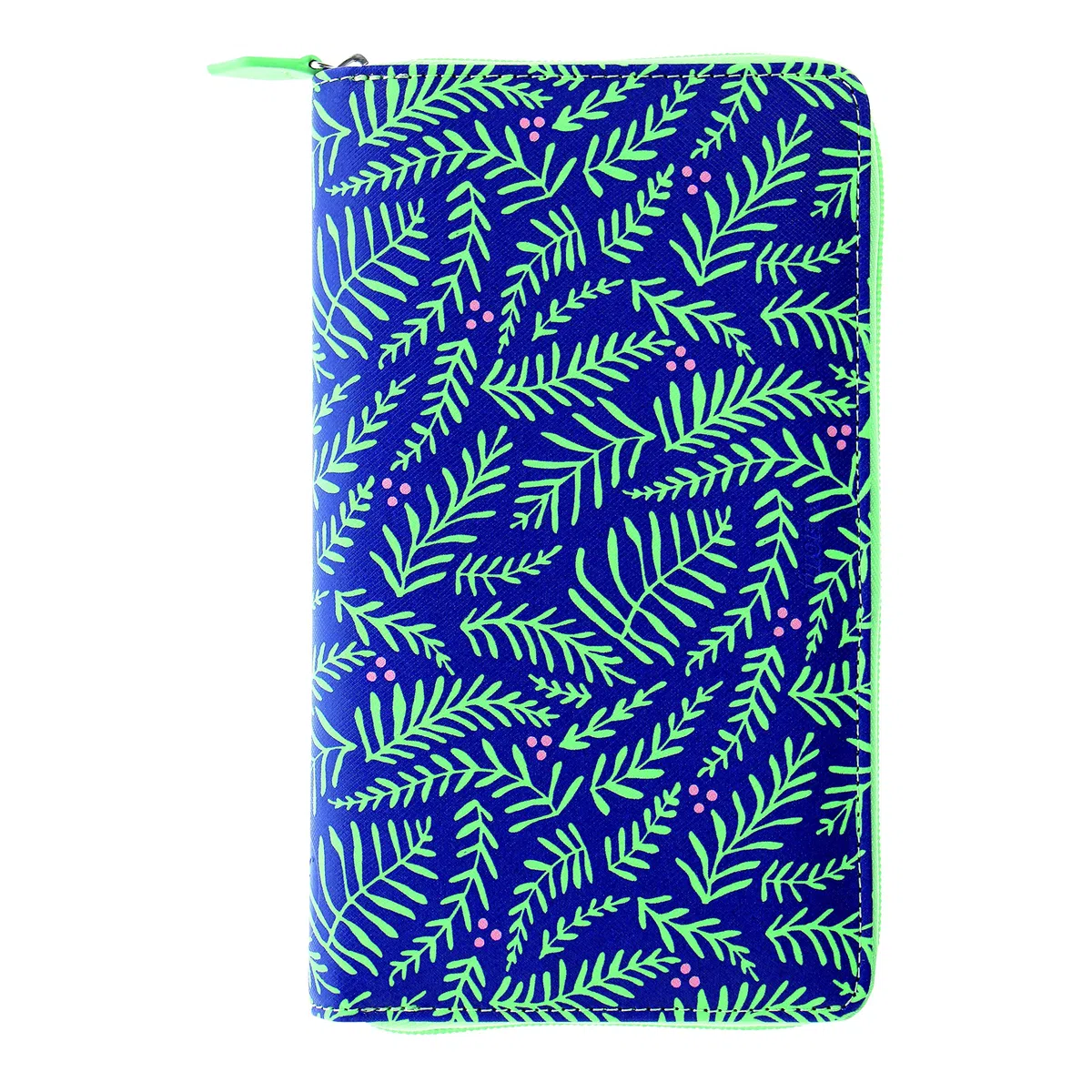 Filofax Organizador Saffiano Personal MT028776 de edición limitada con cierre compacto con aspecto de piel y seis anillas MT028776 azul