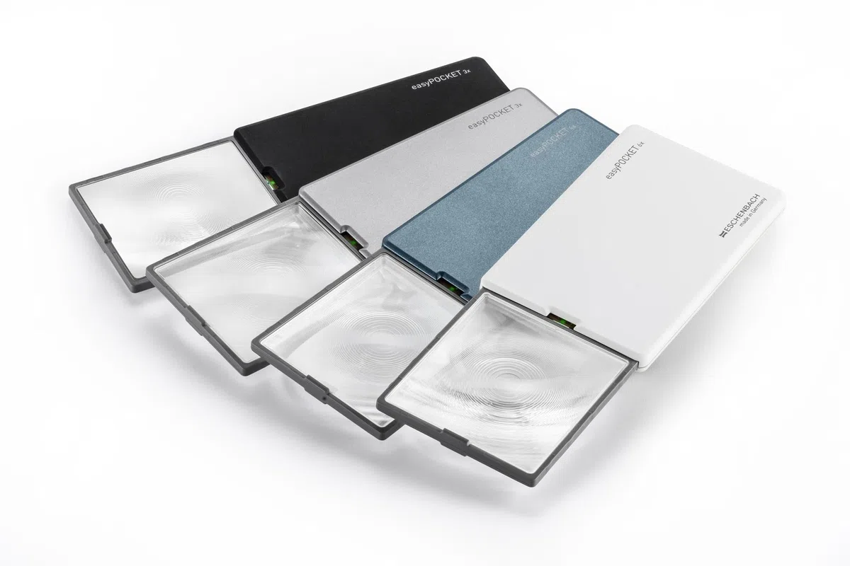 Eschenbach Lupa EasyPOCKET, Color Plateado
