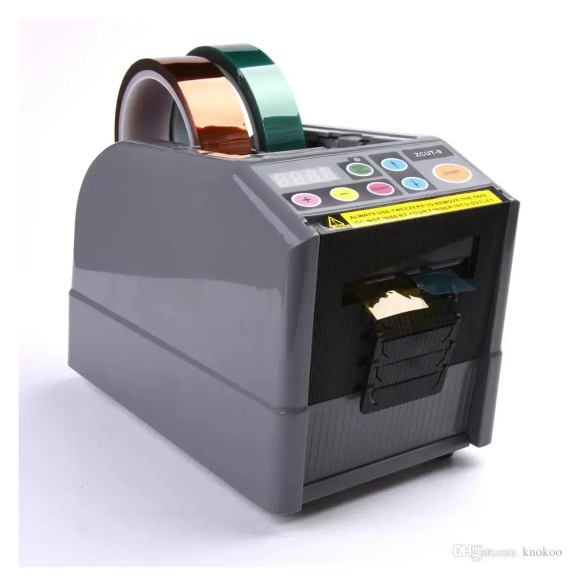 Dispensador Celo Automatico, Dispensador automático de cinta, cortador de cinta for máx. Ancho de cinta 60 mm, máx. Rodillo de cinta de diámetro 300 mm.,para envíos, escuelas, hogares(9)