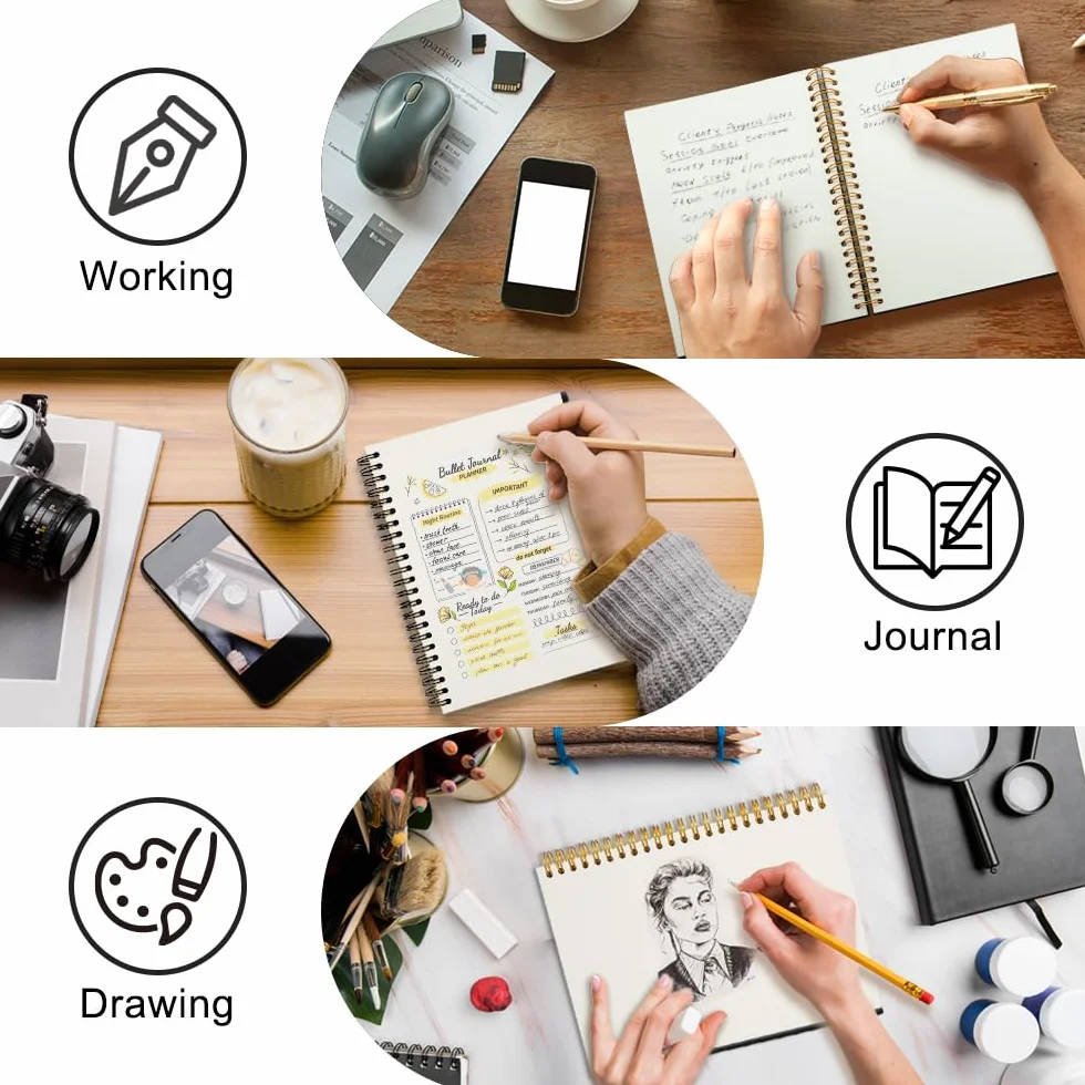 THEBESTU Work Forecast - Cuaderno de espiral en blanco de tapa dura de 160 páginas, divertido cuaderno sarcástico para compañeros de trabajo, compañeros de trabajo, humor de oficina, regalos de