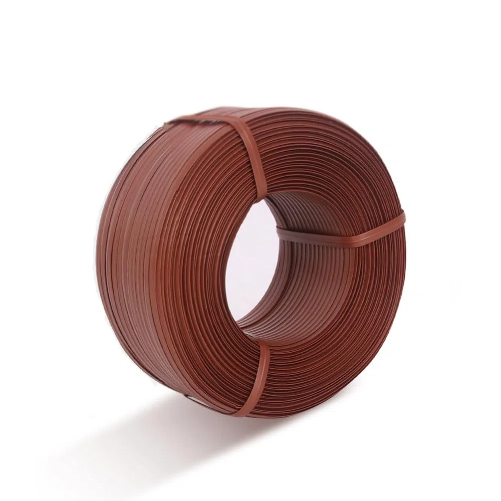 SWANSOFT Rollo de alambre plano desmontable 90m 20 unidades compatible con encuadernadora eléctrica