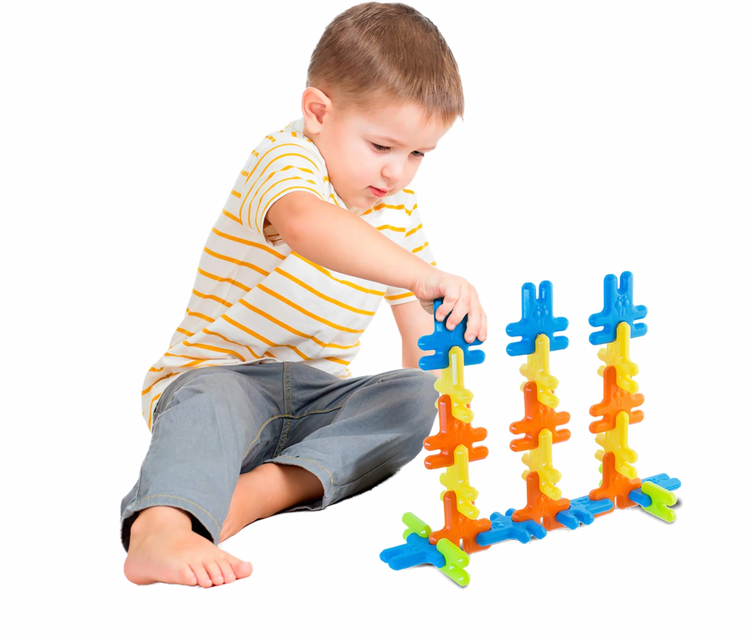 Miniland_Educational 32210 - Contenedor, 74 Piezas
