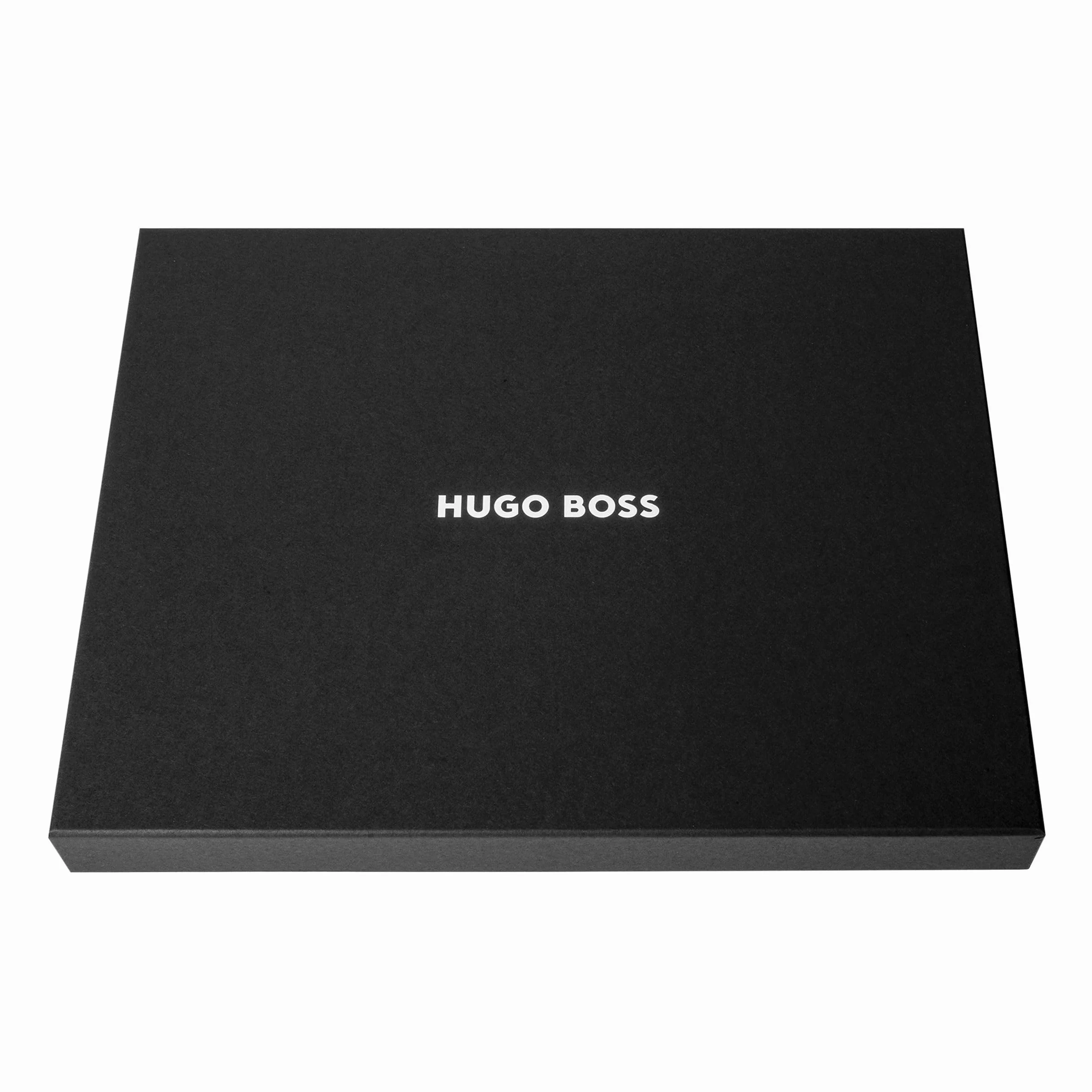 Hugo Boss Carpeta de conferencias Gleam A4 Gris oscuro