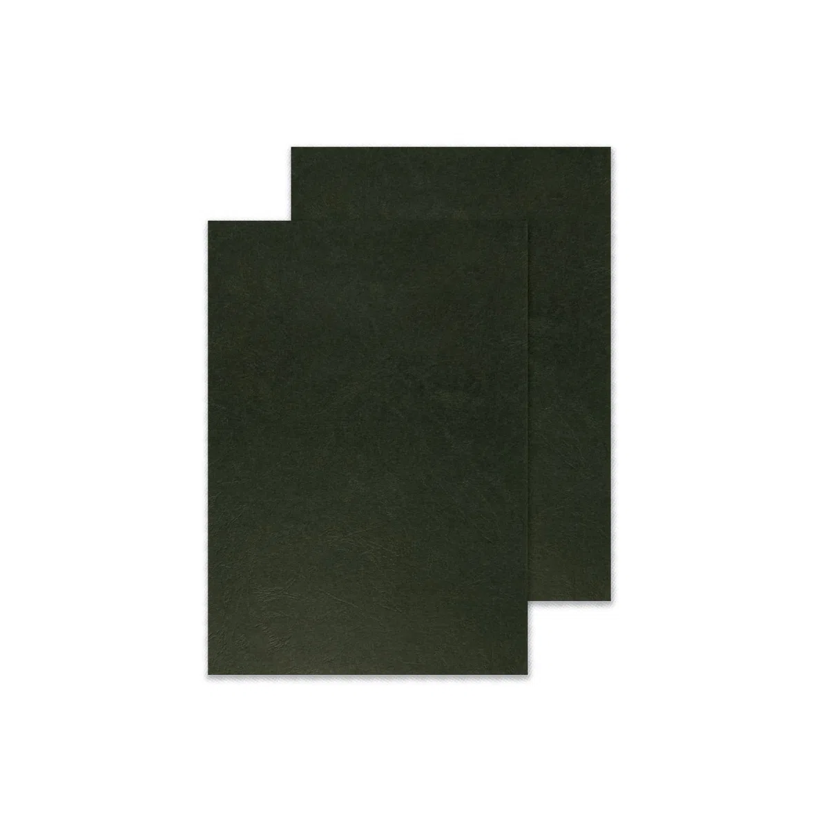 Q-Connect KF00501 Tapa de Encuadernación Cartón Din A4 Negro Simulación Piel 250 g/m² Caja de 100 Unidades