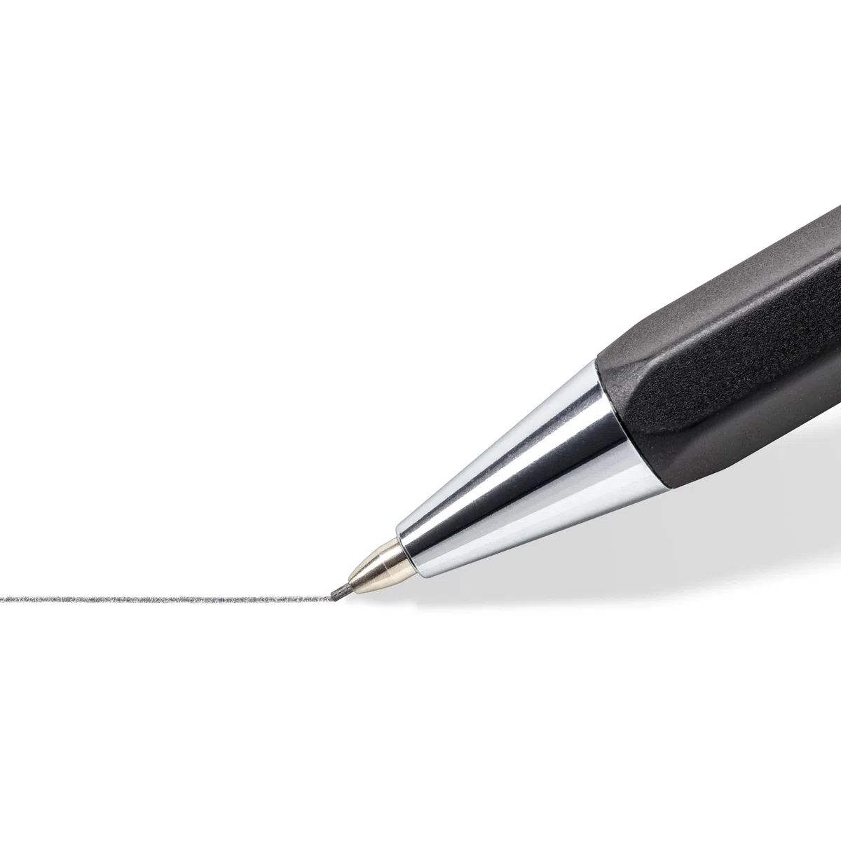 STAEDTLER Graphite 778 778 05-9 - Portaminas (forma hexagonal, 0,5 mm de ancho, punta y clip de metal, 10 portaminas en caja de cartón)