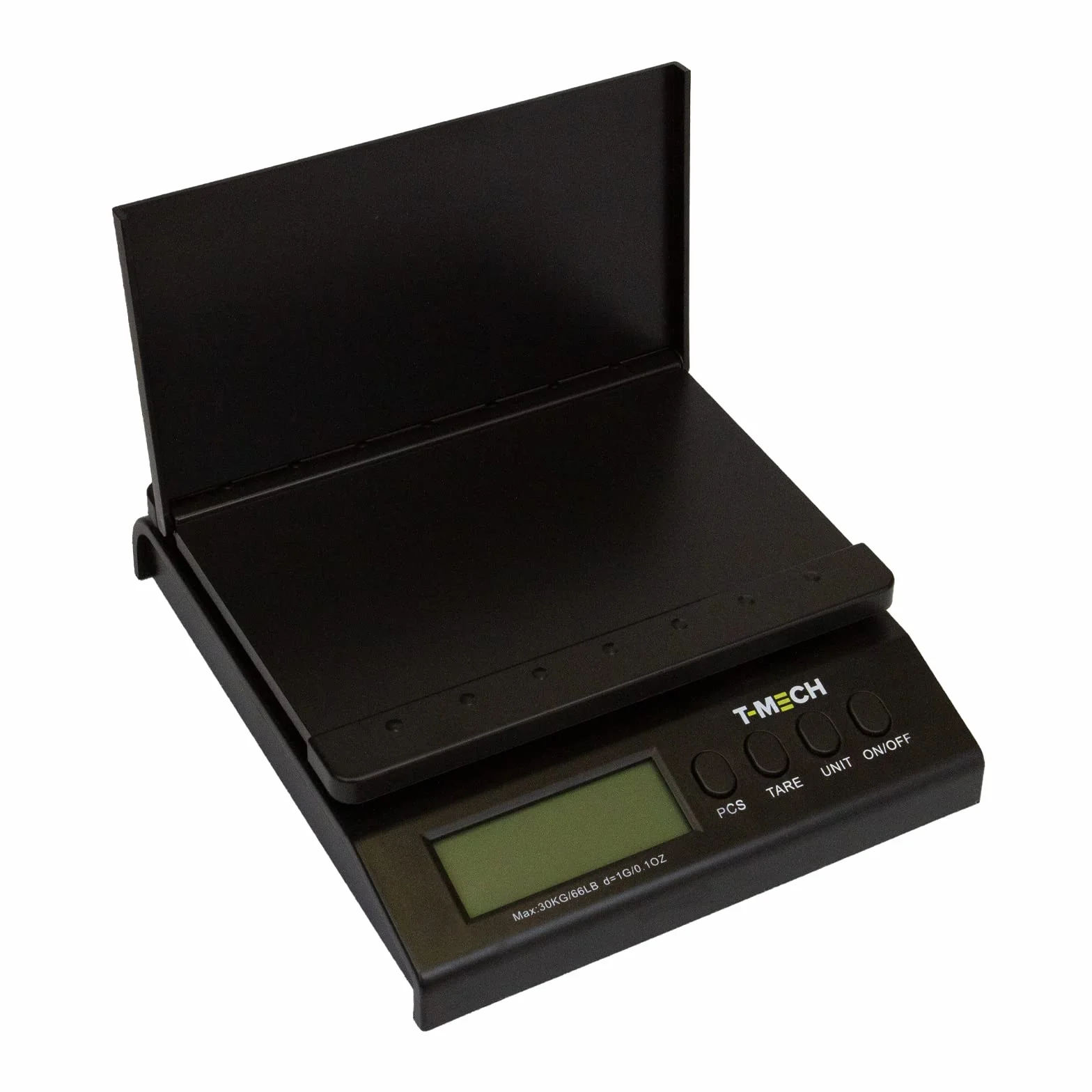 Balanza Postal Digital Electrónica de 30kg Báscula de Precisión (peso en gramos, kilos, onzas, libras) Pesar Paquetes de Envío,Cartas,Cajas+Correos,Paqueteria, Pantalla LCD+Pilas AA+Adaptador GRATIS