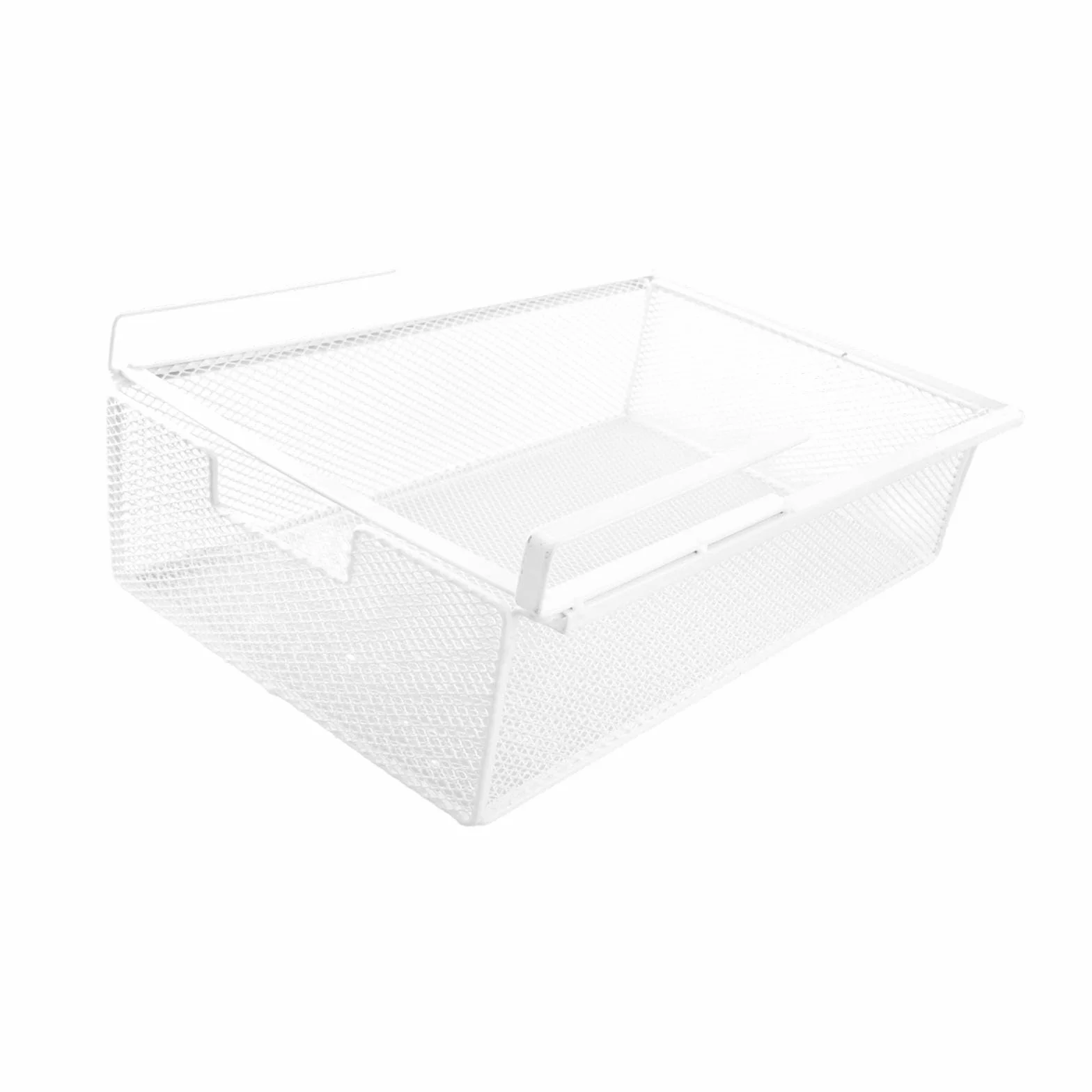 Estante con Cajón Extraíble para Debajo del Gabinete, Organizador de Almacenamiento para Encimera de Cocina, Canasta Colgante de Alambre, Cesta de Metal para Armario, Deslizantes para Despensa