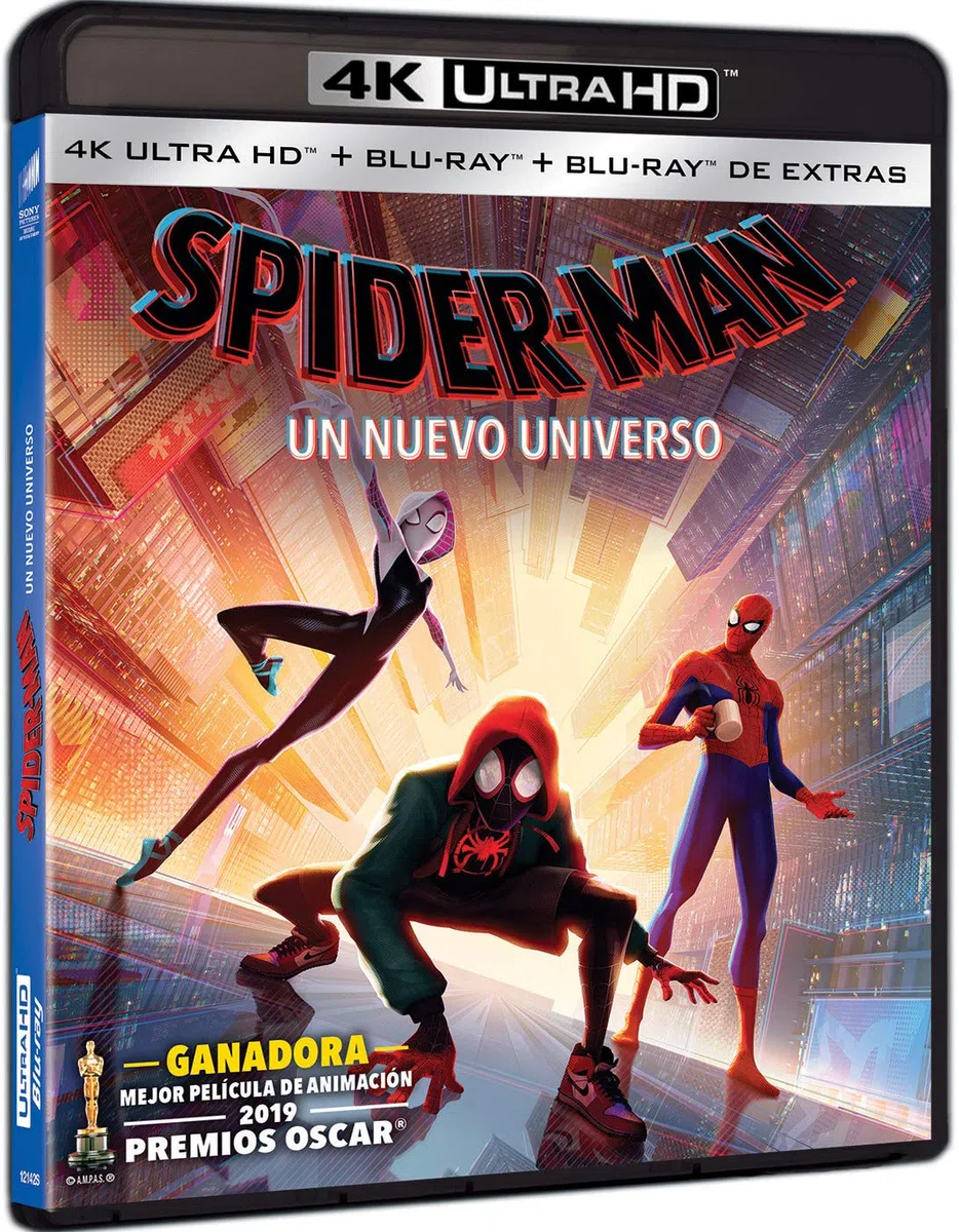 Spider-Man: Un Nuevo Universo (4K Ultra-HD + BD + BD Extras) [Blu-ray]