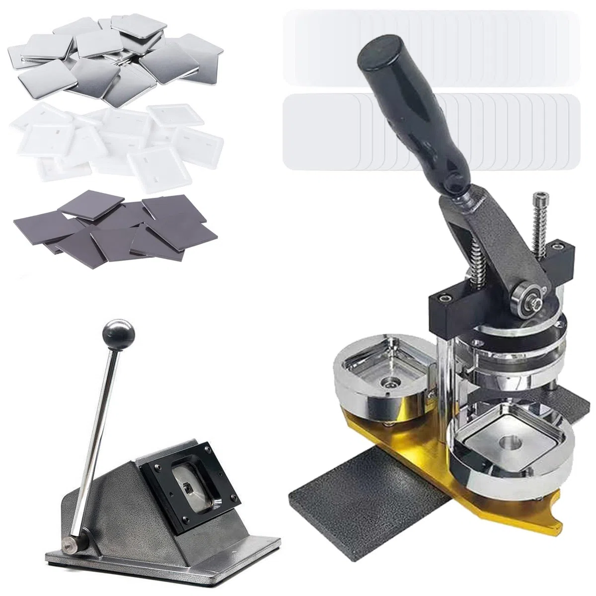 Kit de imán para refrigerador con cortador de papel y consumibles para pizarras blancas de oficina y electrodomésticos