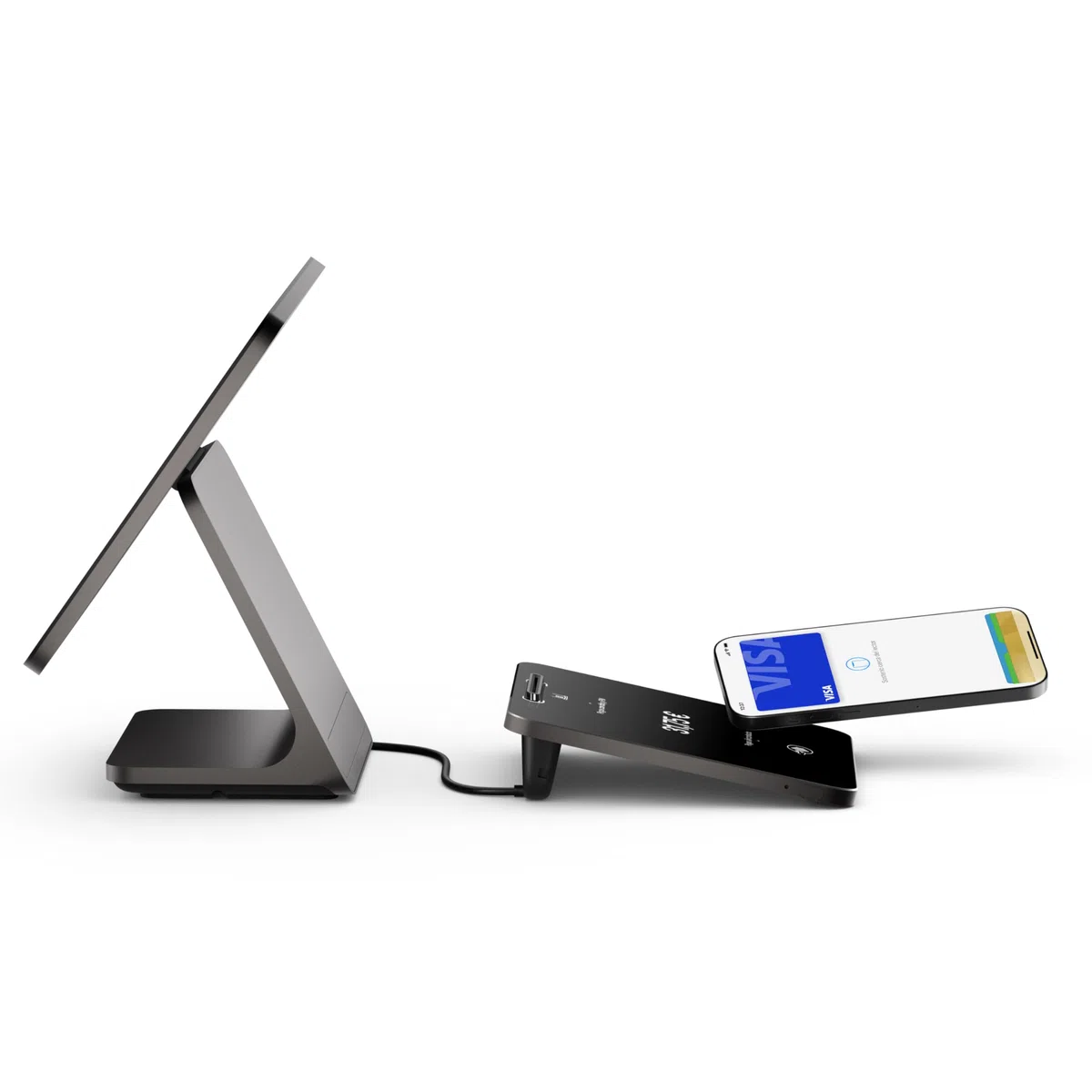 Square Register (Versión ES) 2ª generación | TPV táctil Todo en uno con datáfono Integrado, Software de Caja y pagos en un Solo Dispositivo