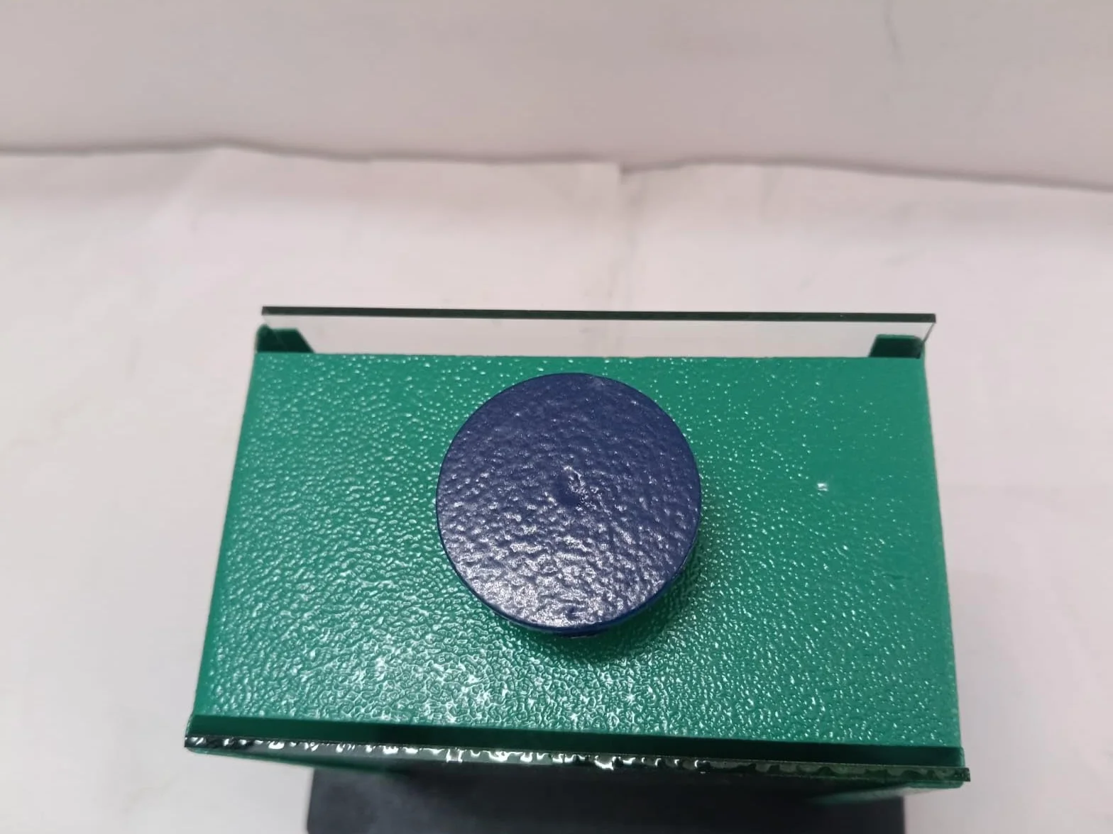 Electroscopio de hoja de oro hecho de metal para fines científicos de laboratorio y proyectos escolares