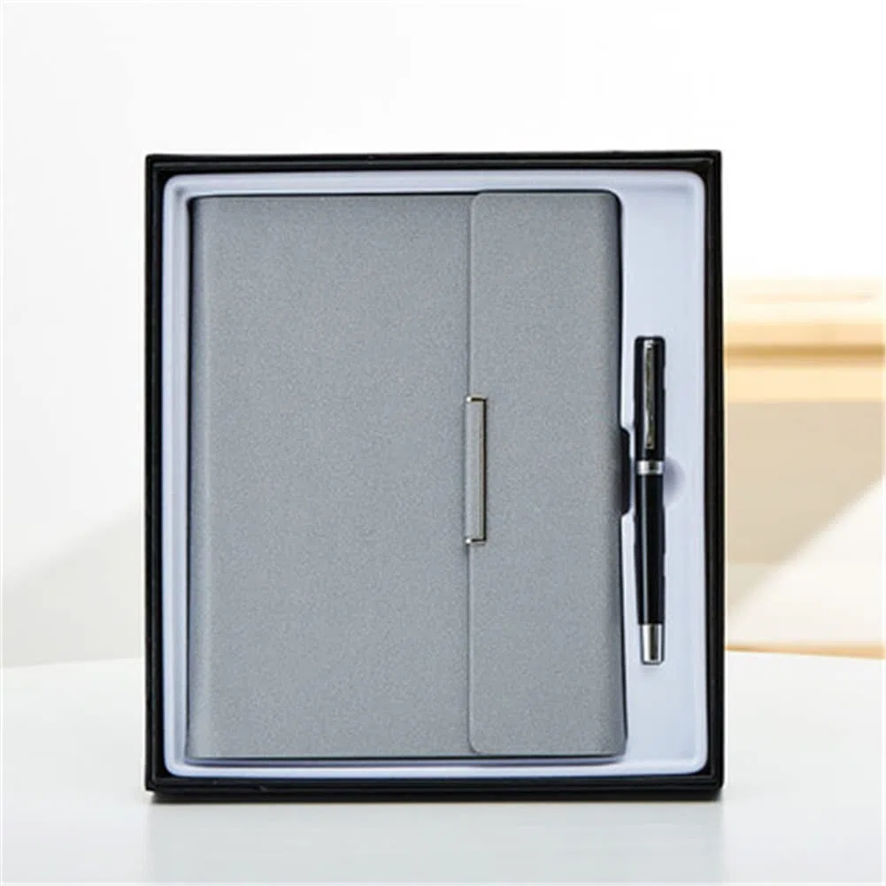 SePKUs Cuaderno de papelería, Bloc de notas multifuncional de negocios, diario, conjunto de práctica para adolescentes, caja de regalo (estilo a)