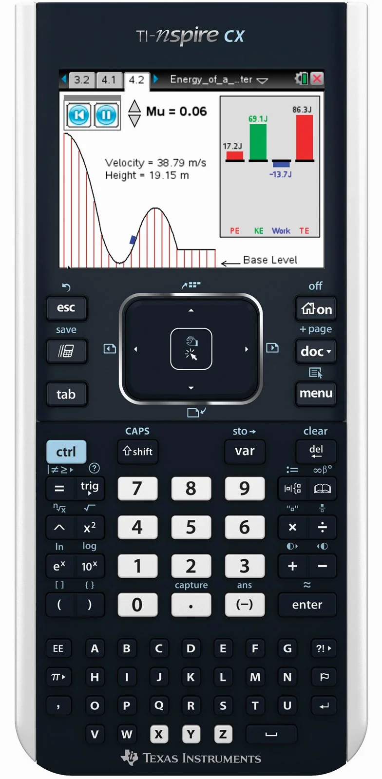 TEXAS INSTRUMENTS CX de Texas Instruments m.Color, negro y blanco