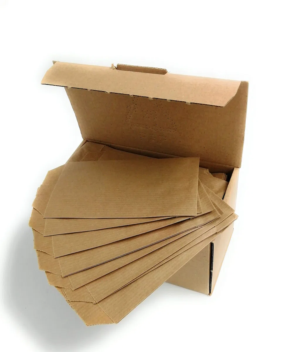 250 Bolsas kraft tipo sobre 7 x 12cm para detalles, bisutería, hierbas, dulces ...