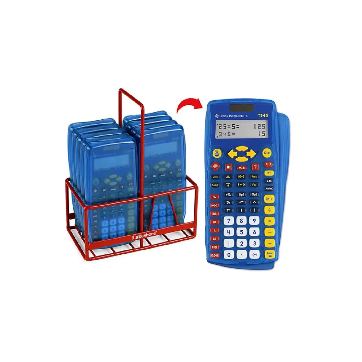 Texas Instruments TI-108 calculadora Bolsillo Calculadora científica Azul