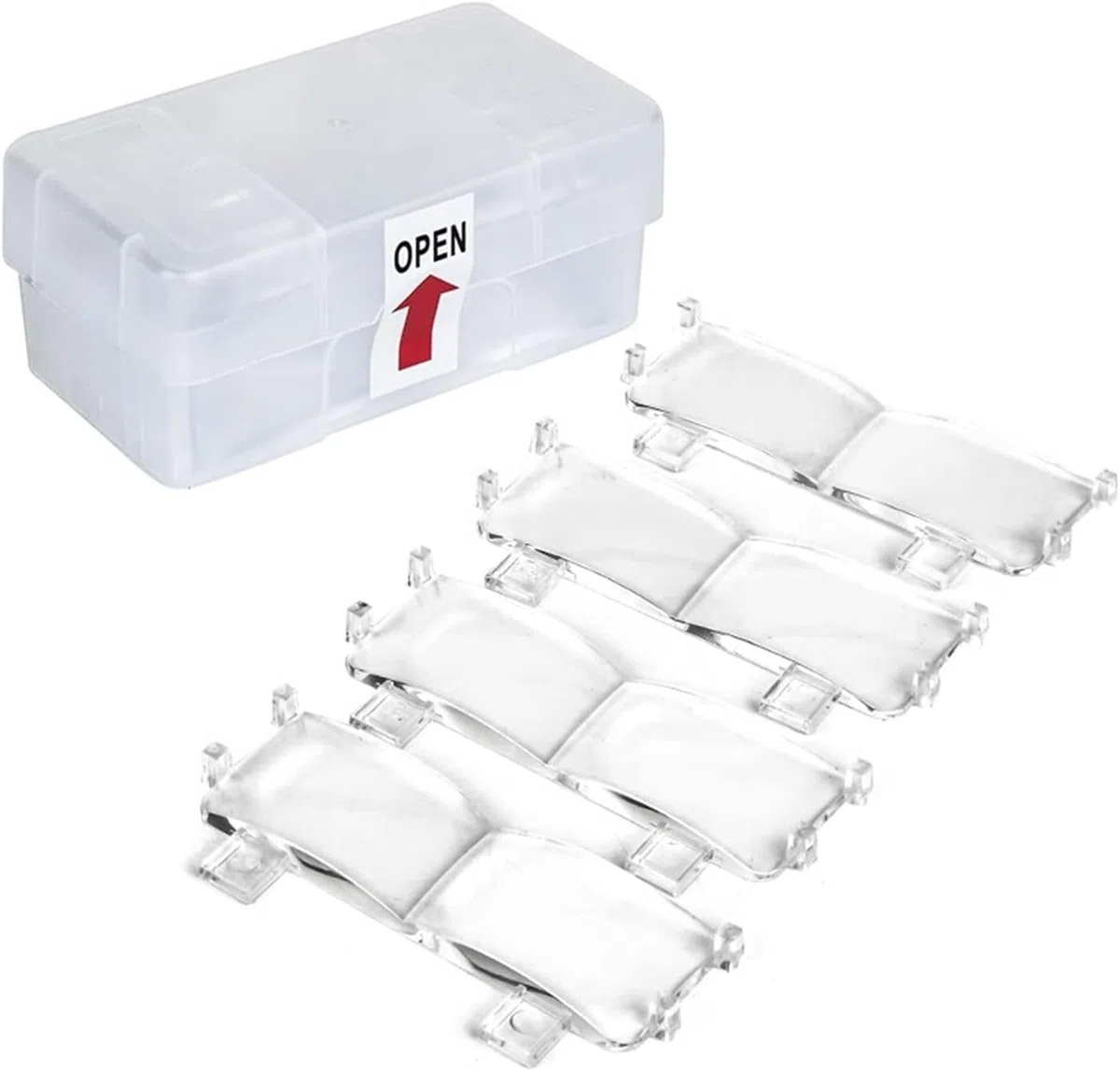 Lámpara de lupa para montaje en la cabeza, lupa con luz LED, diadema, lupa para joyero, lupa, manualidades, cuello de cisne flexible, brazo de matrimonio,