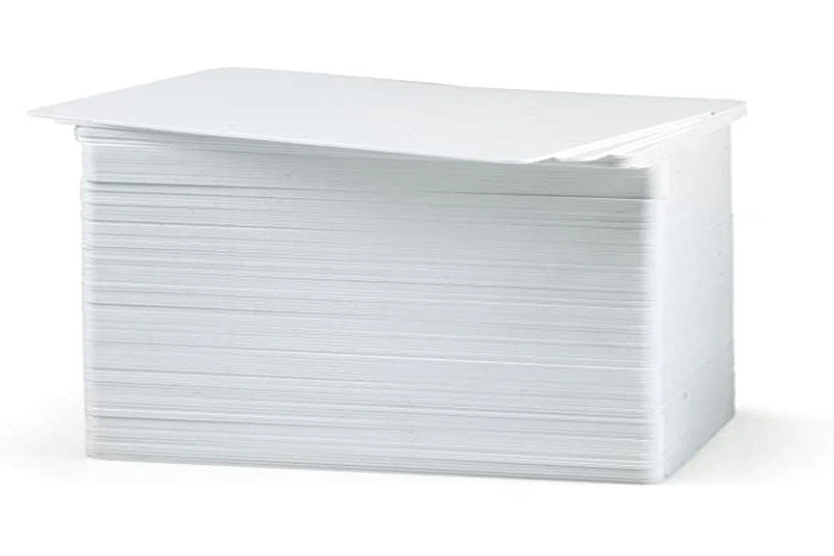 Zebra Technologies Premier PVC Card, 30 mil (5 packs x 100) 500pieza(s) tarjeta de visita - Tarjetas de visita (30 mil (5 packs x 100), 500 pieza(s))