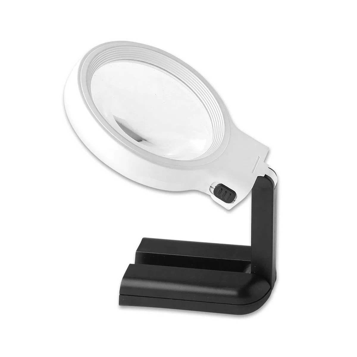 Lupa De Diadema, Lupa De Lectura con Manos Iluminadas, Lupa Portátil Iluminada 3X para Lectura, Inspección, Soldadura, Costura Y Reparación.