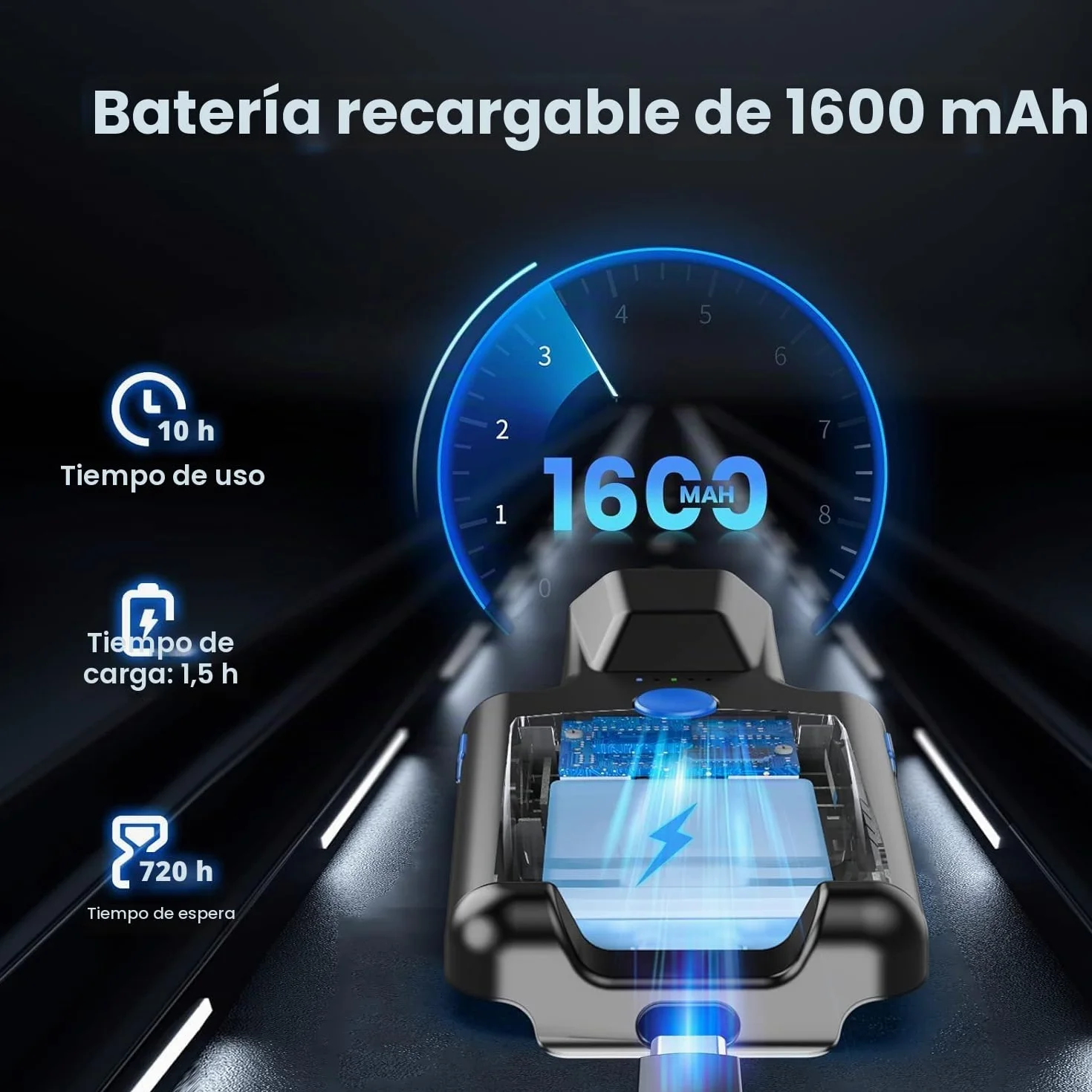Eyoyo 2D Backclip Bluetooth Barcode Scanner, Lector de código de Barras para teléfono con Clip Trasero, escáner de código inalámbrico QR 1D con batería de 1600 mAh Compatible con Android, iOS, iPhone