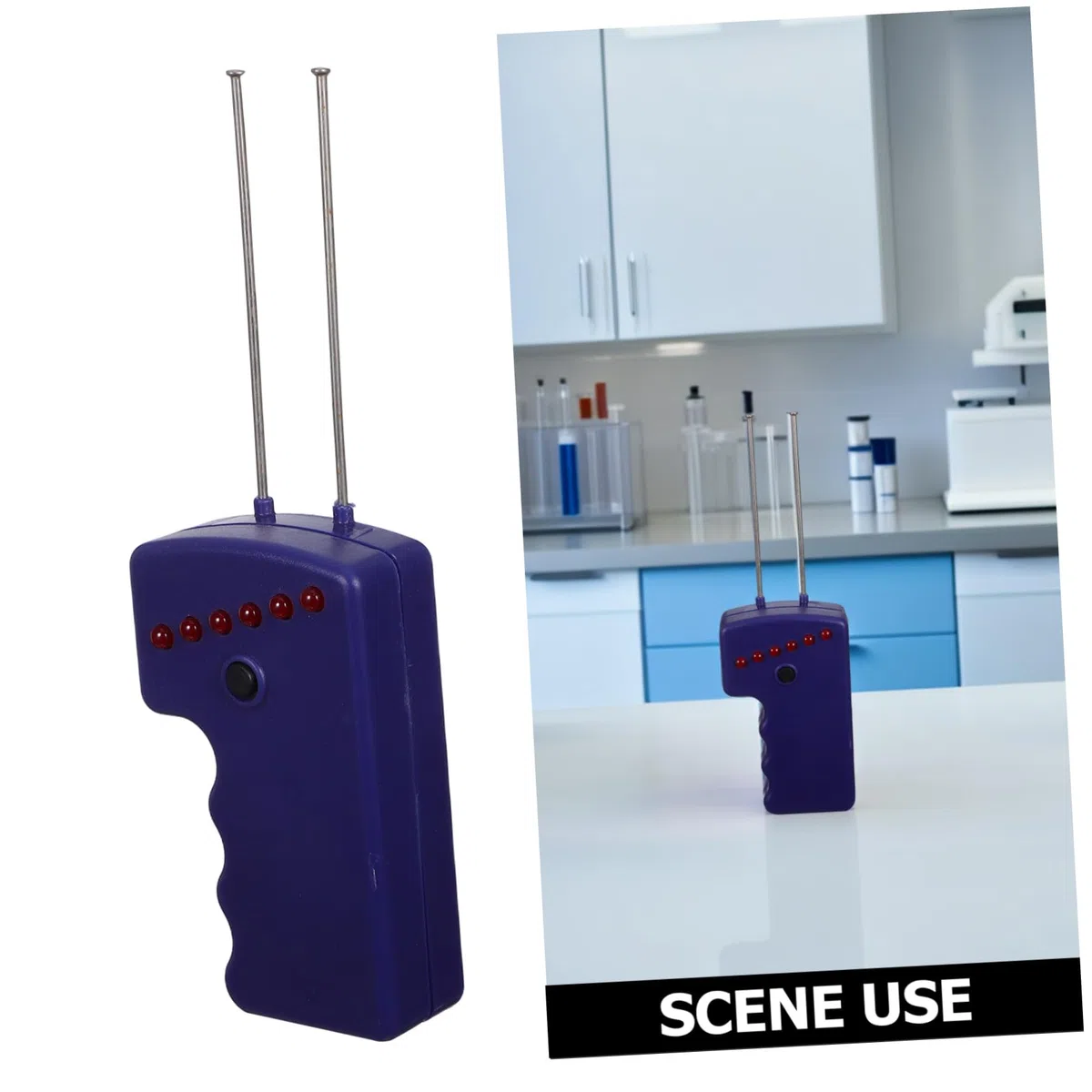 PRETYZOOM 5 Piezas Manifestante De Electrolitos Probador De Conductividad Equipo De Aprendizaje Estudiantil Herramienta De Experimento De Física Kit De Ciencia El Plastico Negro