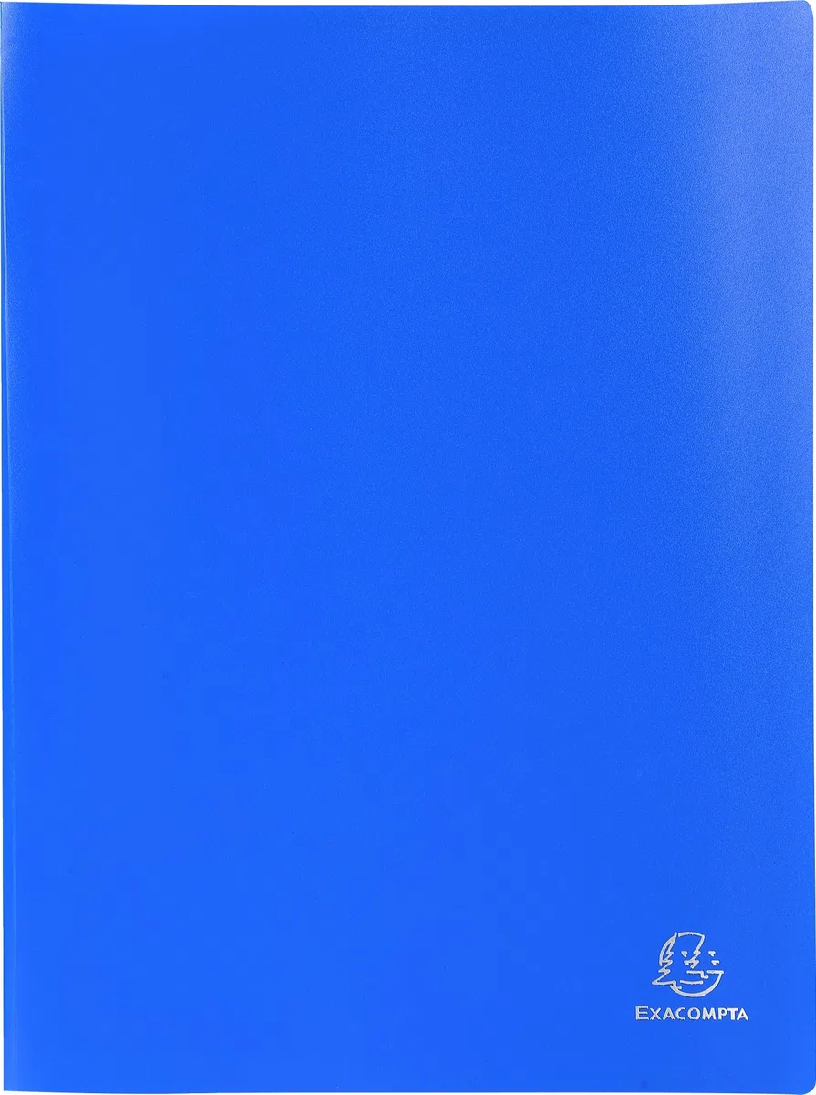 Exacompta 8570E - Lote de 8 carpetas de 70 fundas PVC, A4, surtido: modelos/colores aleatorios