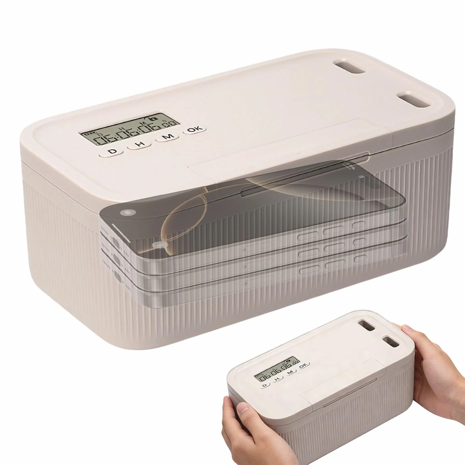 Caja de Seguridad con Temporizador 0-30 días para Teléfonos, Formación de Hábitos y Concentración