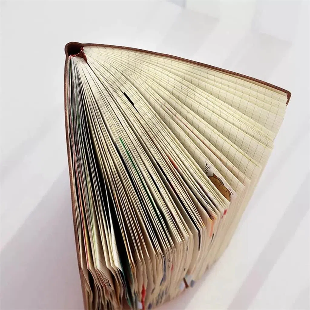 Cuadernos de la cuadrícula Agenda Planificador de Cuaderno Personal Presupuesto Libro de no Bloc de Notas Suministros Escolares de Oficina (Color : A, Size : 15cm x 21cm)