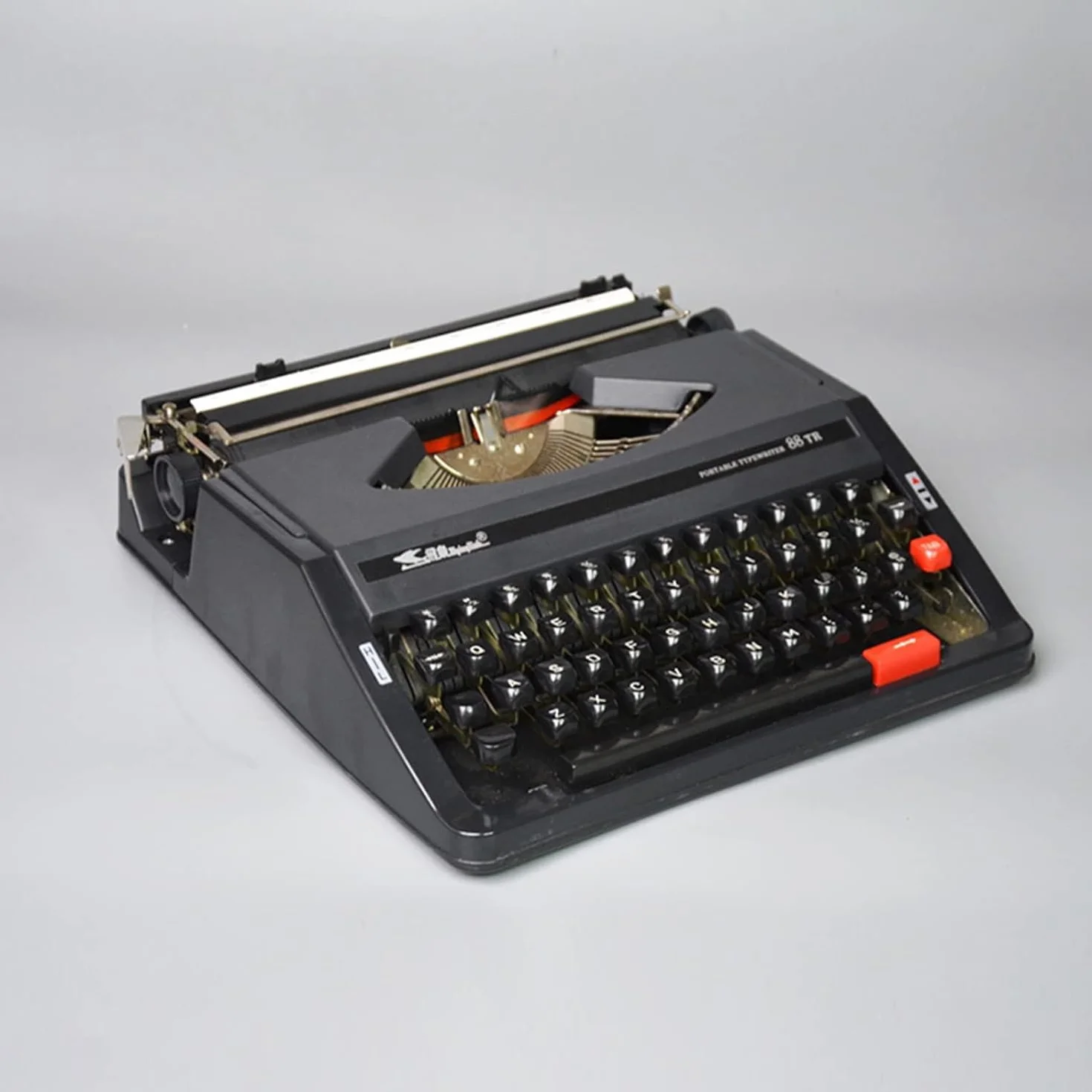 Máquina De Escribir Vintage Creativa, Máquina De Escribir Manual Retro Antigua, Escribir Novelas En Cualquier Lugar, Escritura Libre, Escritura Creativa, Manualidades,Black