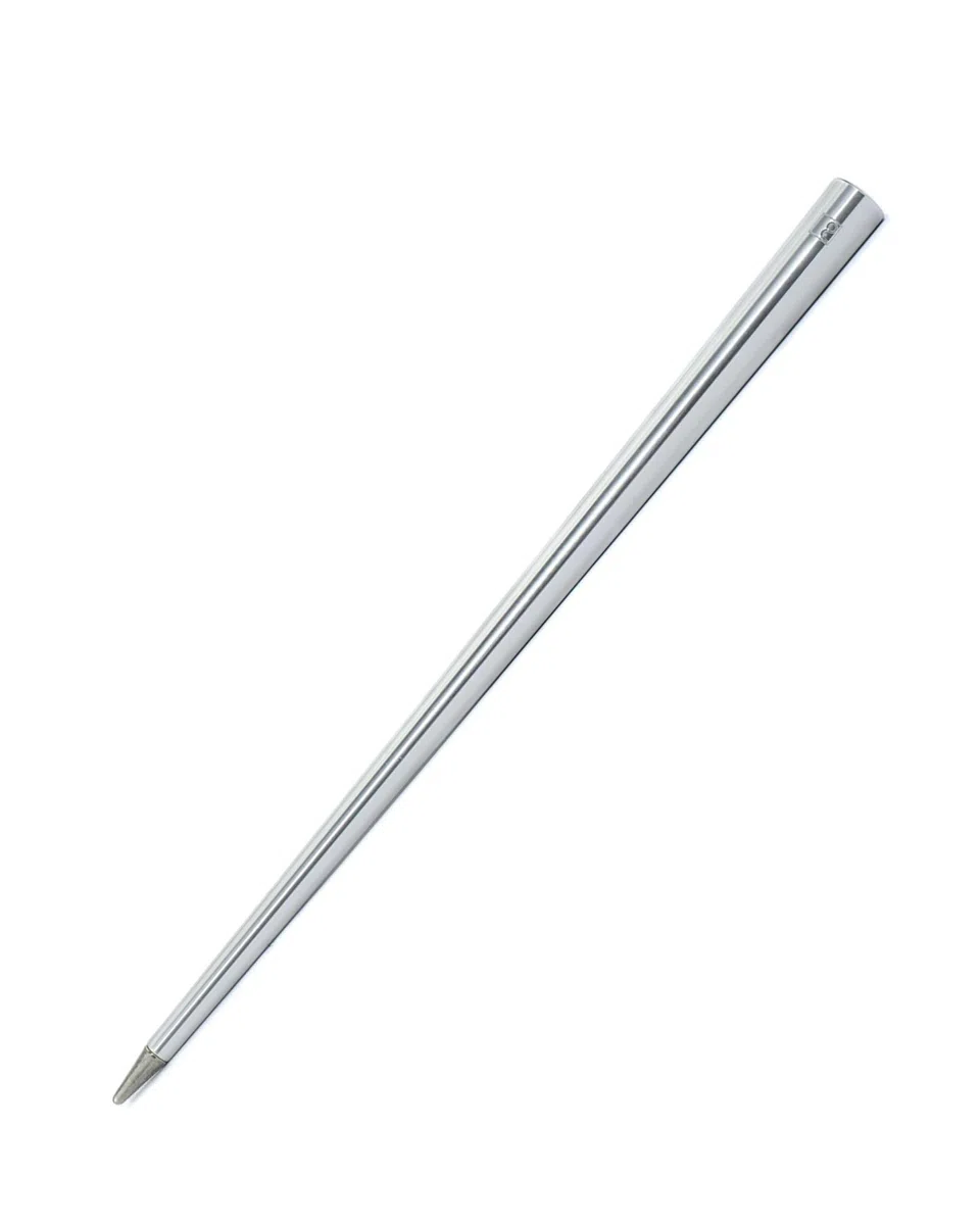 Prima Stilo con punta de Ethergraf - Satinado - Plata