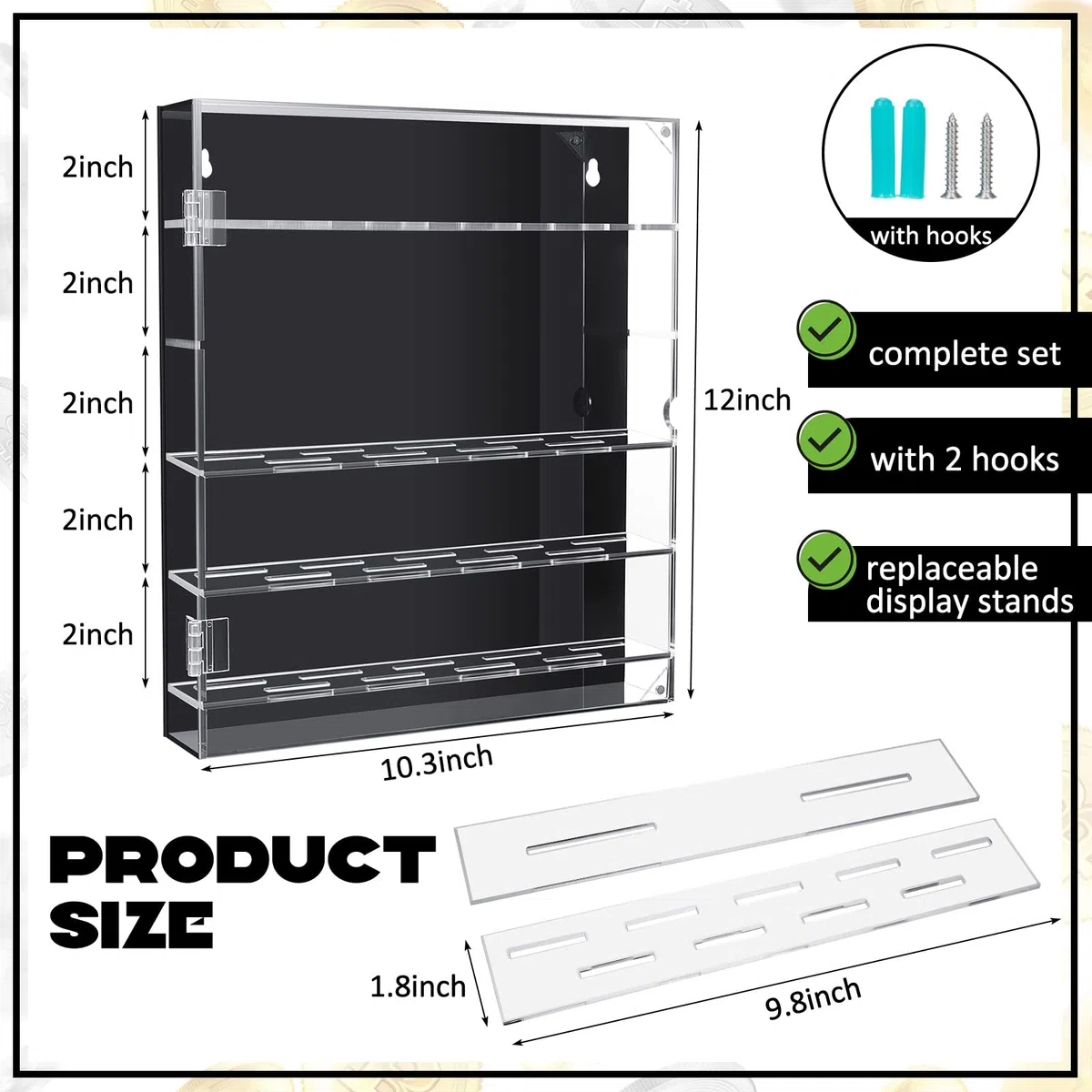 Wesiti Coin Storage Box